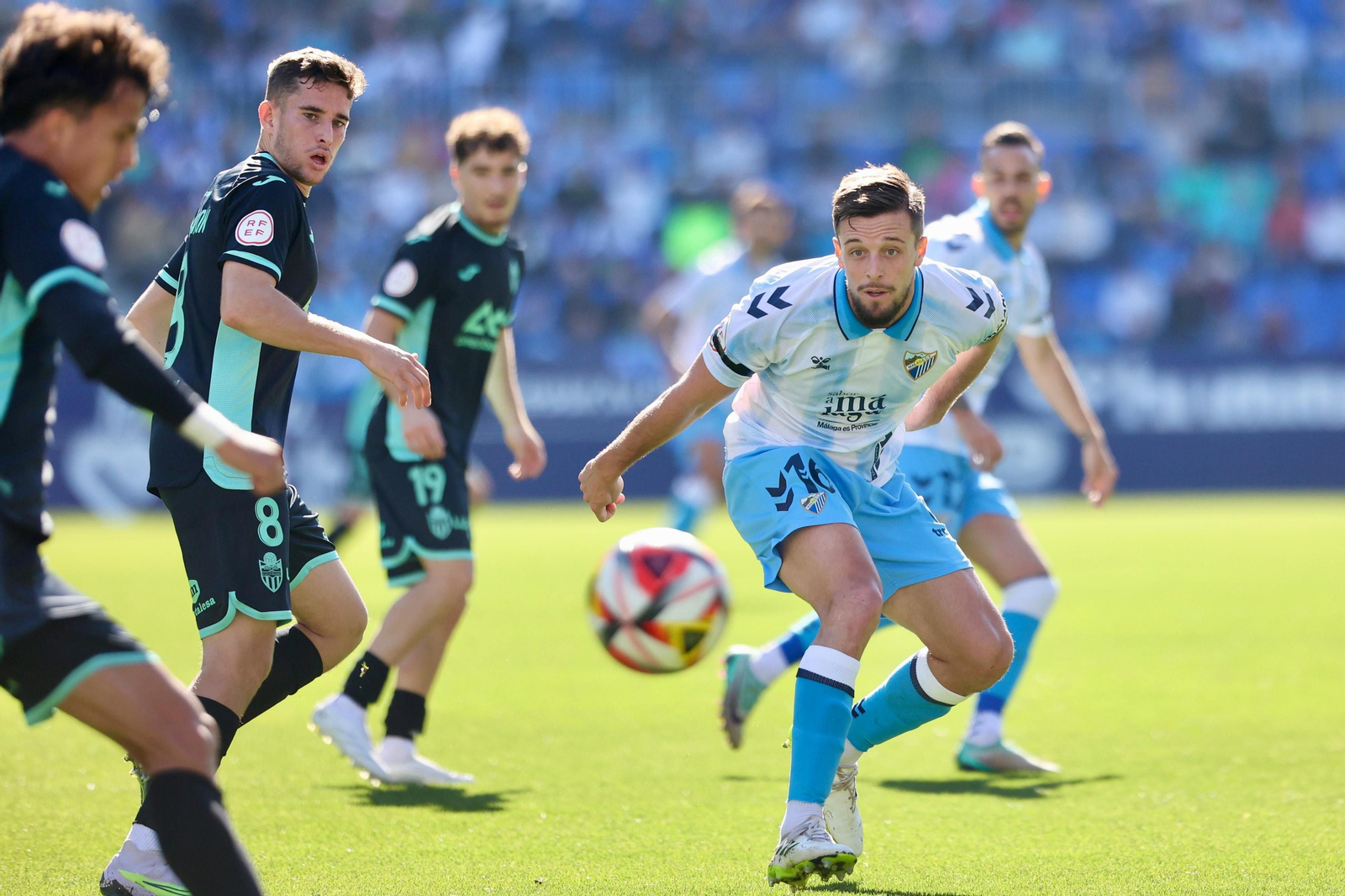 El Málaga CF - Atlético Baleares, en fotos