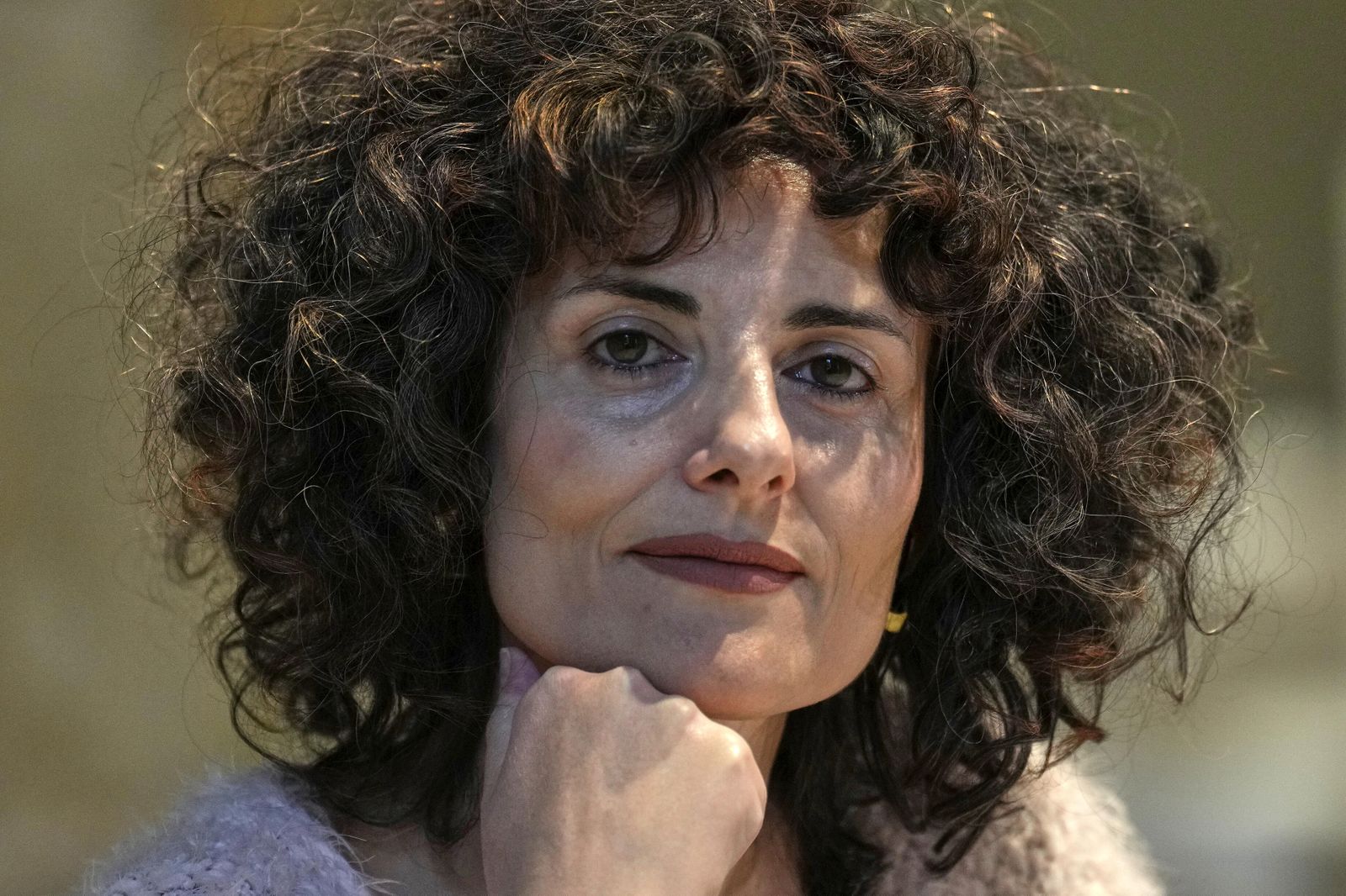 Rosario Villajos, este lunes en Barcelona.