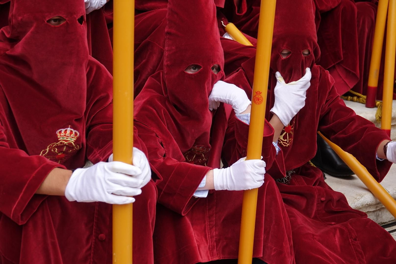 Las fotos de Estudiantes, en el Lunes Santo de Málaga