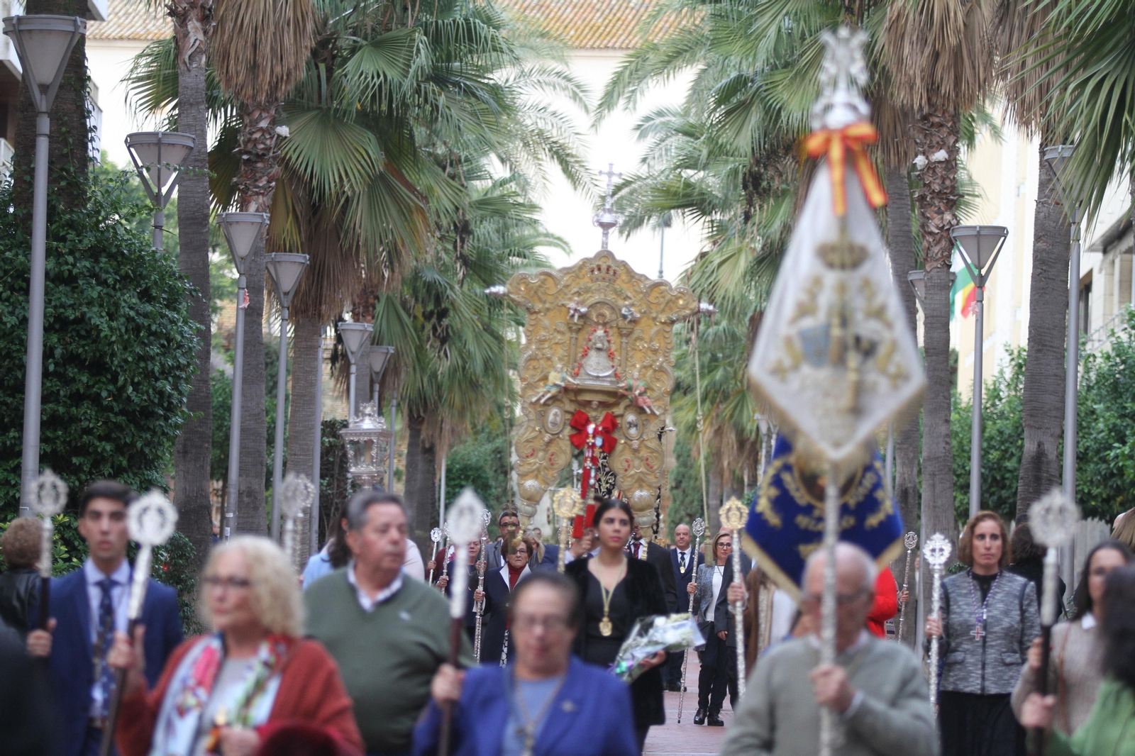 Imágenes del Recorrido del Rosario Glorioso de La Magna Rociera