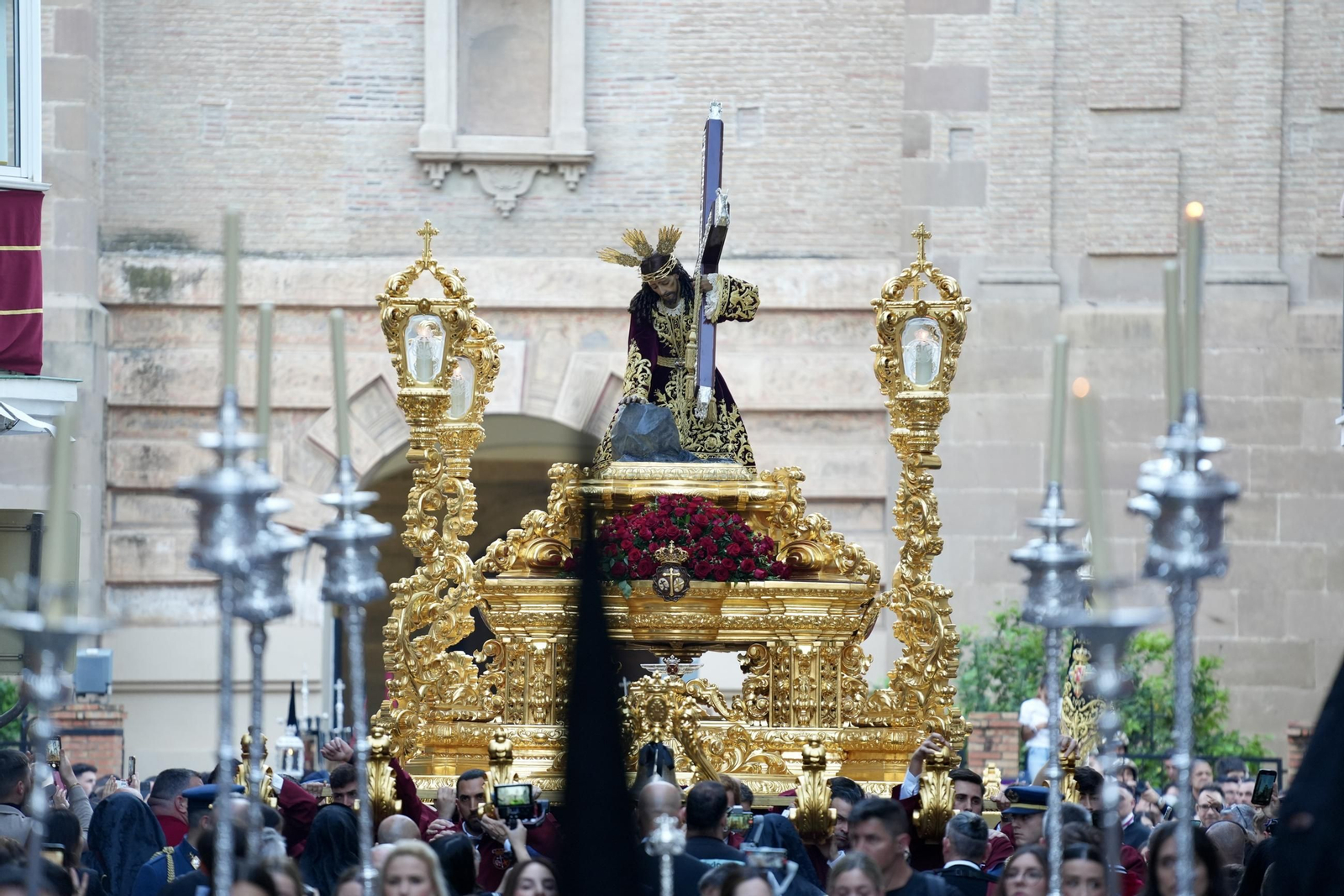 Misericordia en el Jueves Santo de Málaga, en imágenes