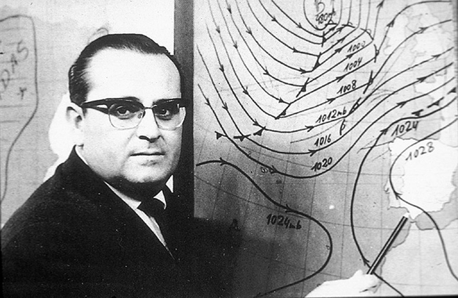 Mariano Medina, el abuelo de todos los "hombres del tiempo".