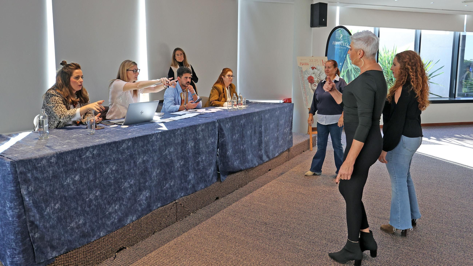 Imágenes del casting para la Pasarela Flamenca Jerez Tio Pepe 2026