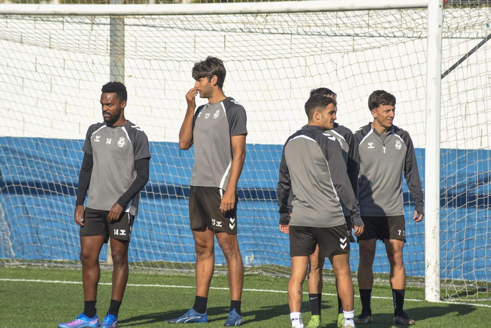 Las fotos del entrenamiento de la Balona previo a su partido con el Ciudad de Lucena