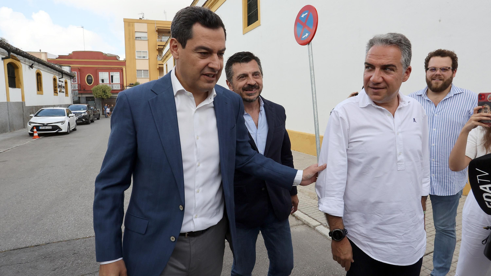 Juanma Moreno en Jerez