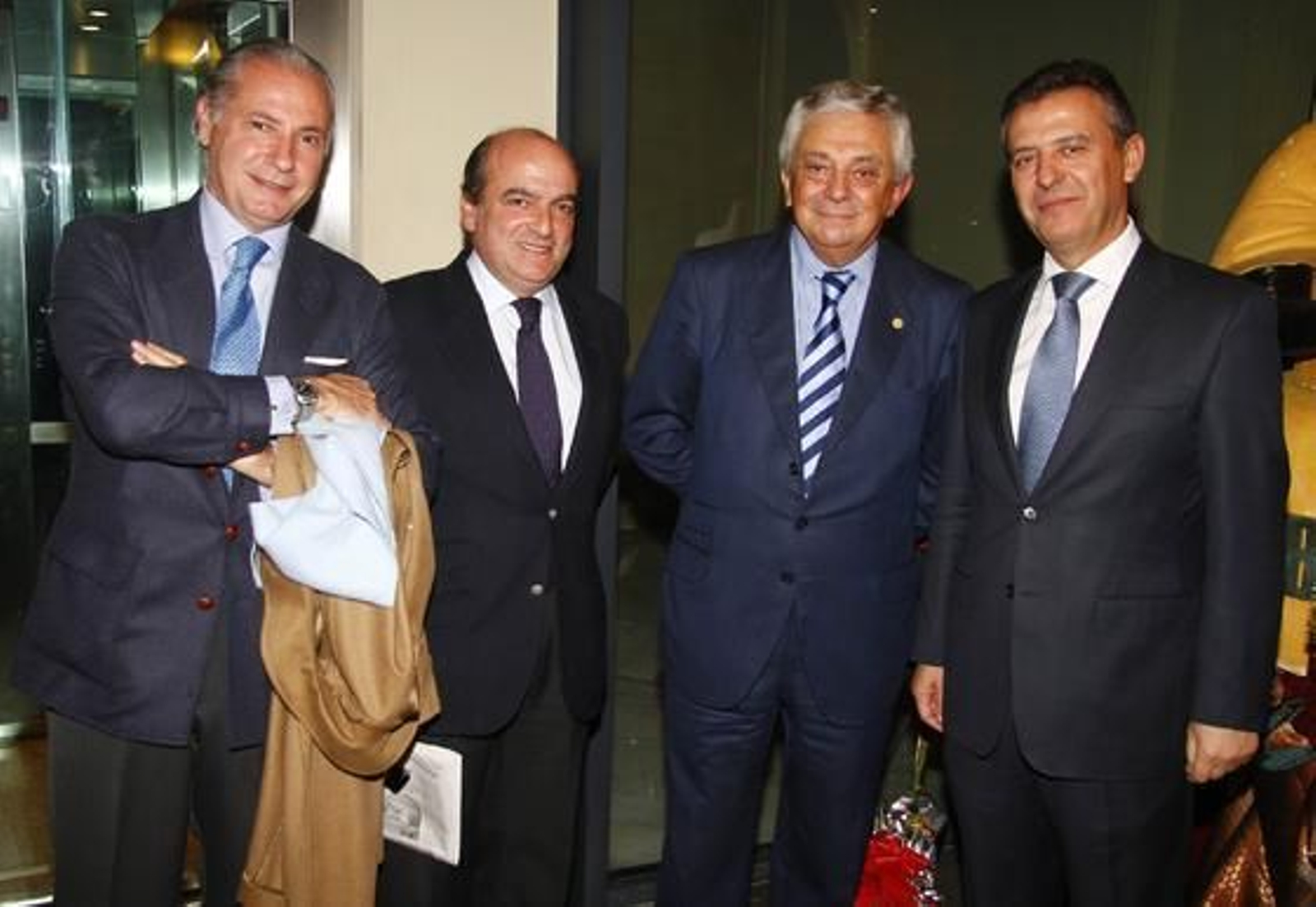 Leonardo Rodríguez de la Borbolla, Luis Miguel Martín Rubio, Francisco Herrero y Francisco Arteaga.

Foto: J. C. Vázquez y Victoria Hidalgo