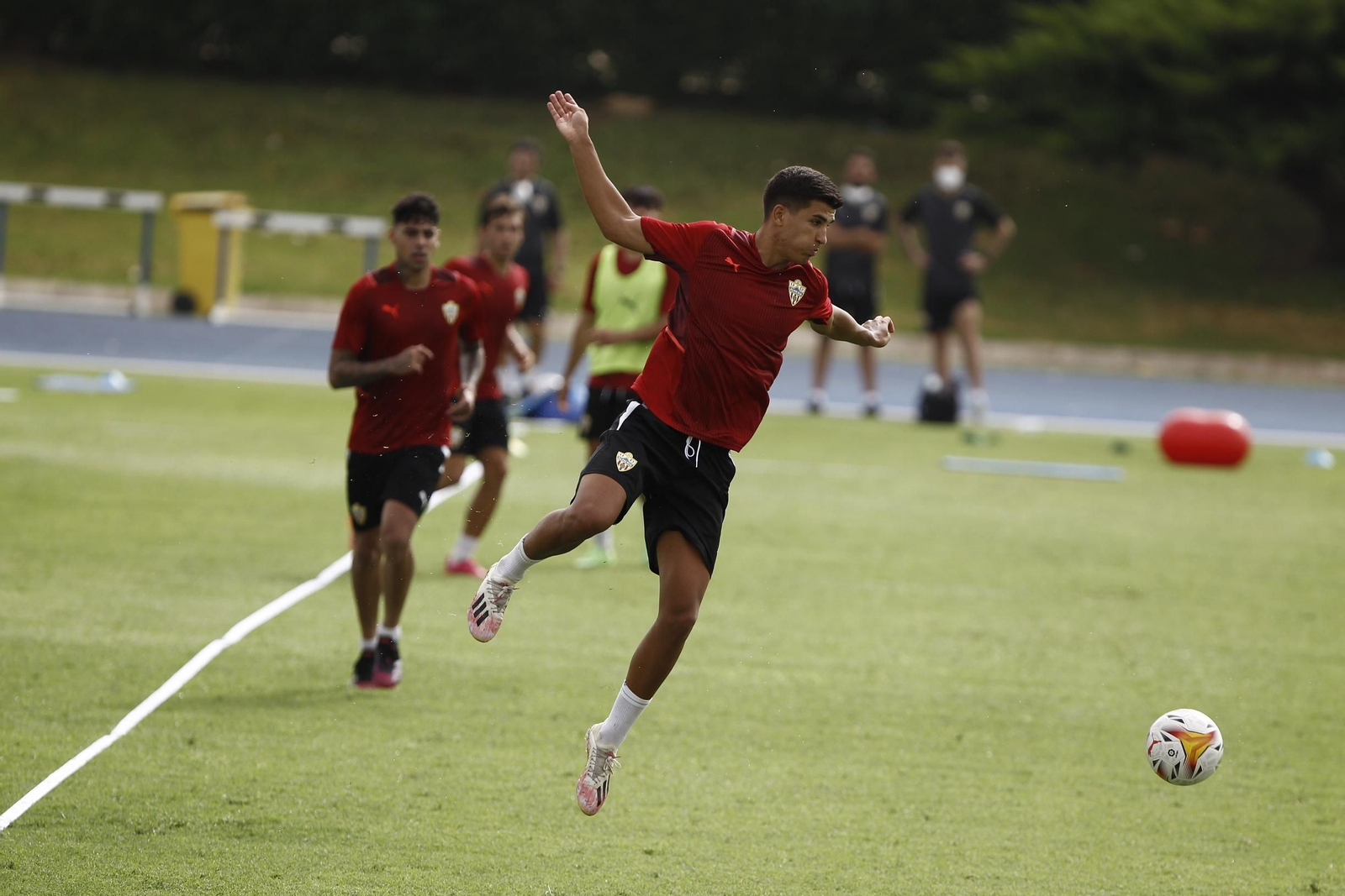 Fotogalería entrenamiento U.D. Almería
