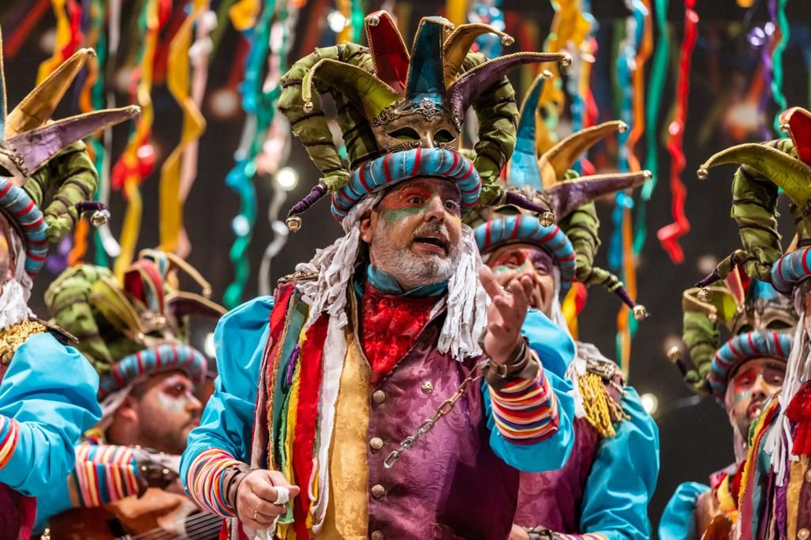 Comparsa 'Los Mahomas sin H'.