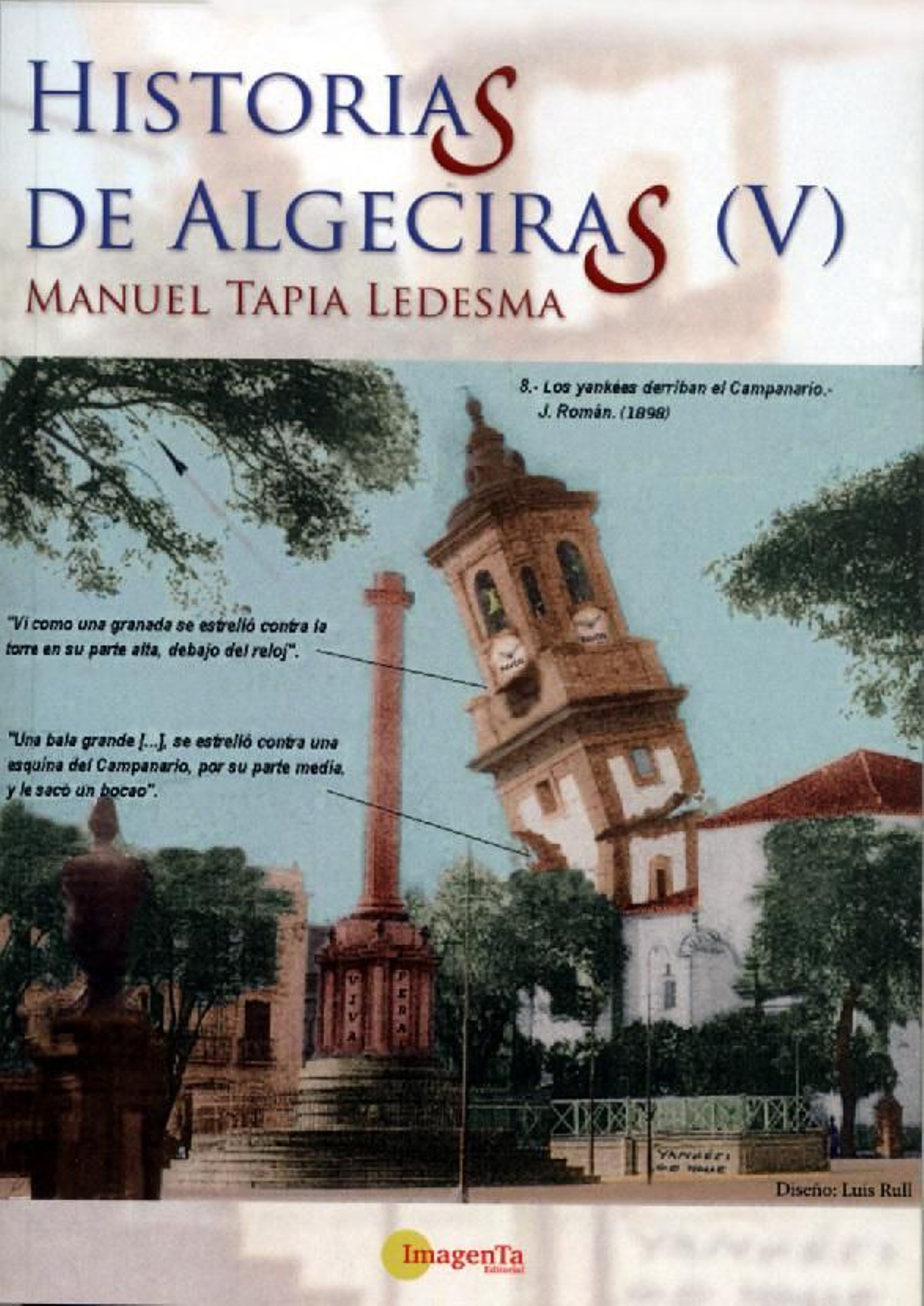 Portada de 'Historias de Algeciras V', de Manuel Tapia Ledesma.