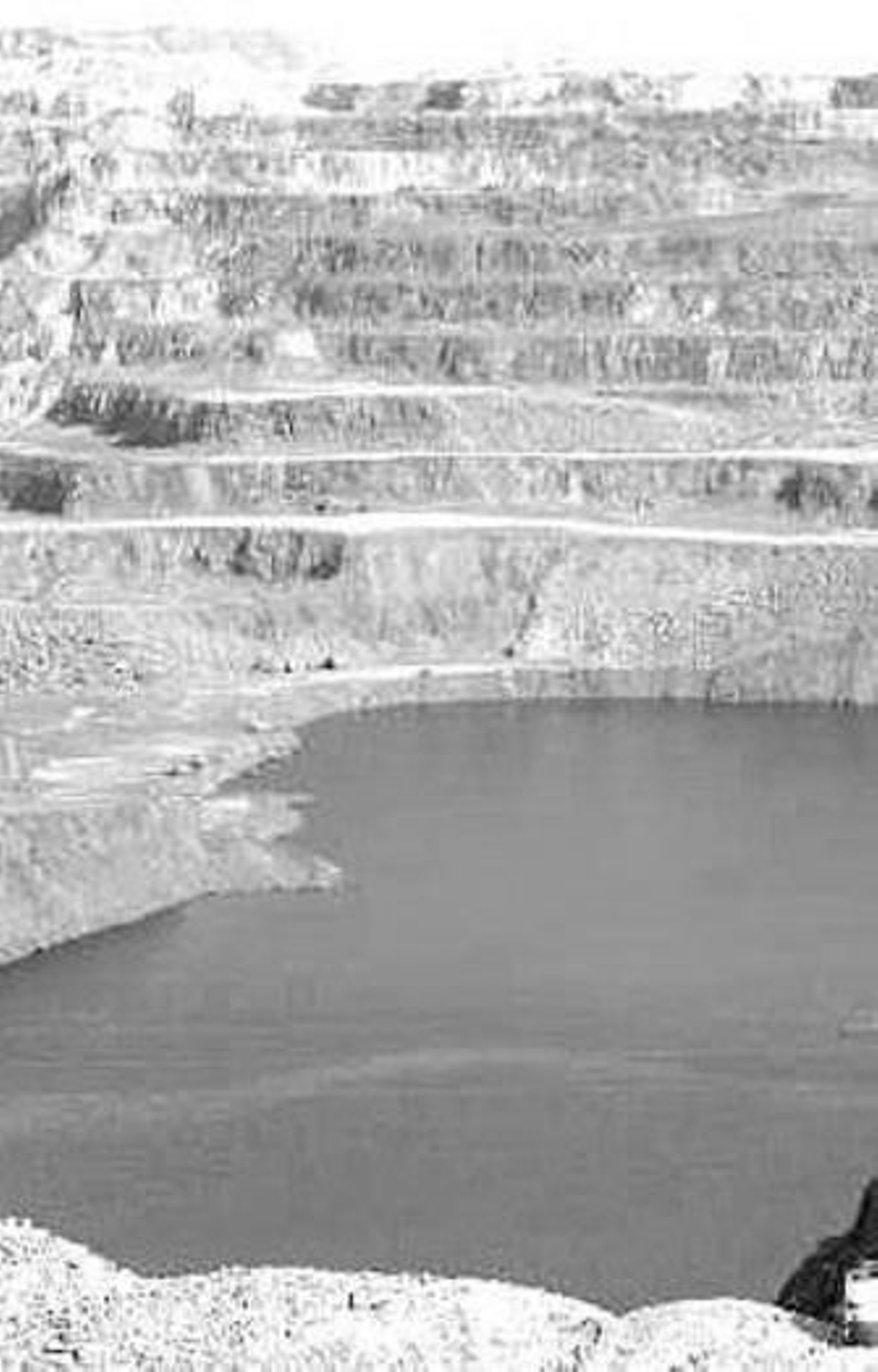 Una imagen de la mina Cerro Colorado