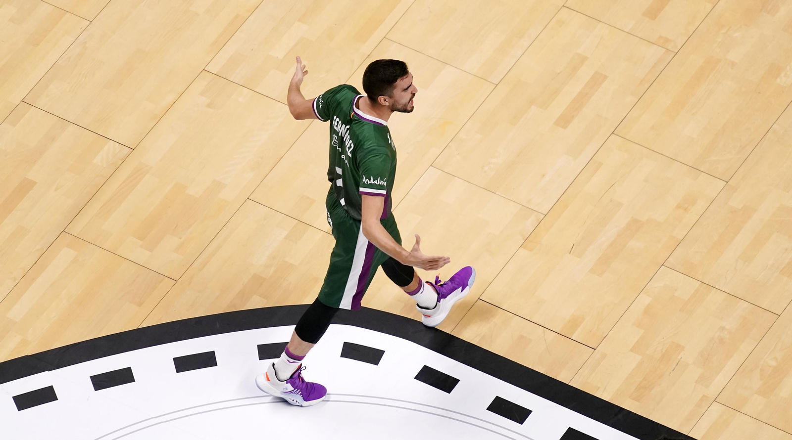 Jaime Fernández, en un partido de esta temporada.