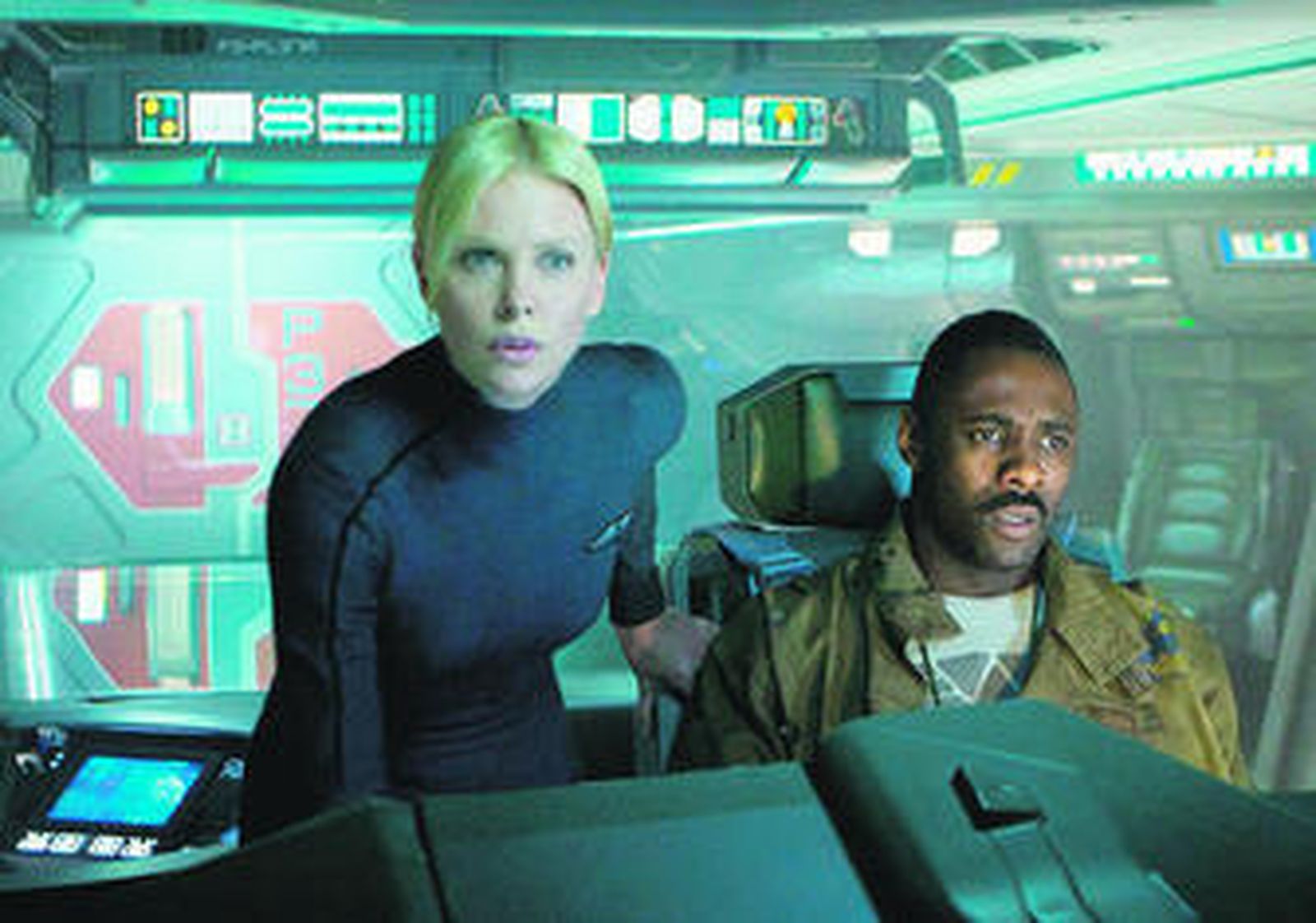 Charlize Theron e Idris Elba, dos de los tripulantes de esta 'Prometheus' que dirige Ridley Scott.