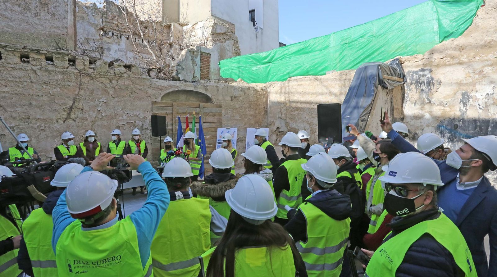 Primera piedra del futuro museo del Flamenco en Jerez