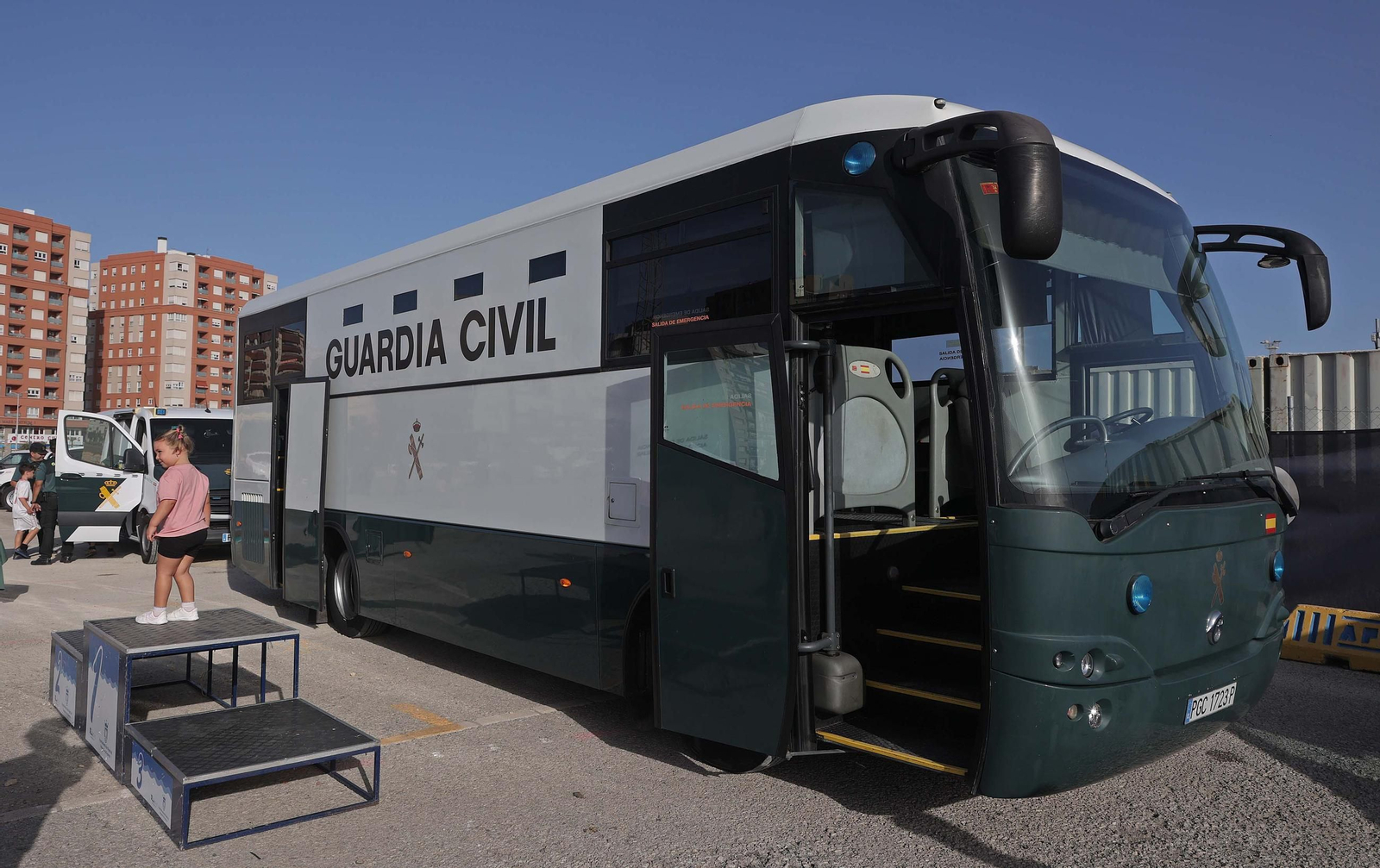 Fotos de la exposición de medios de la Guardia Civil en Algeciras