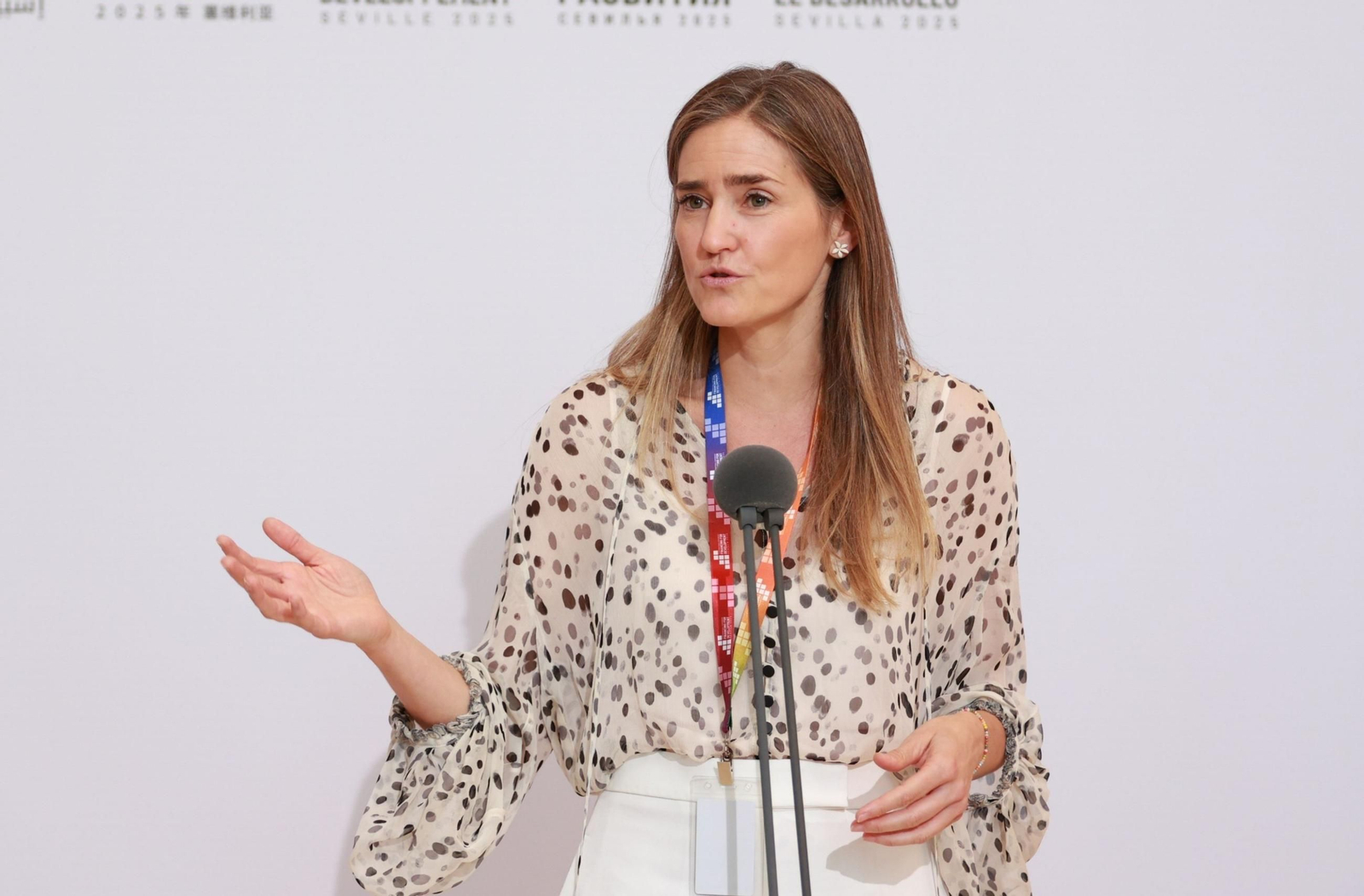 Sara Aagesen, ministra para la Transición Ecológica.