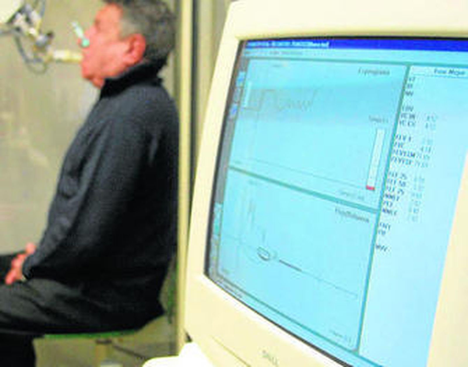 Espirometrías para el diagnóstico del asma en una imagen de archivo.