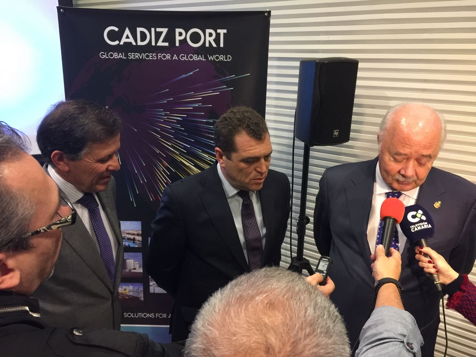 Imagen de archivo de una expedición a Canarias organizada por la APBC en la que Bernardino Copano, en el centro de la imagen participó de manera muy activa.