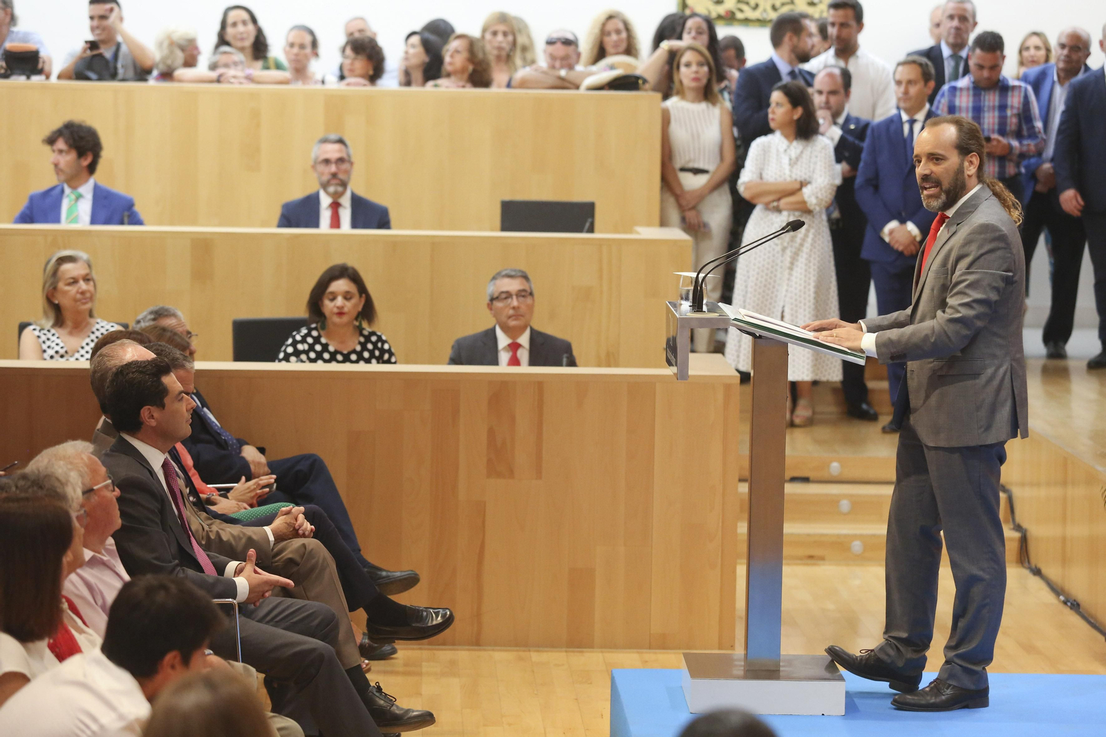 Las fotos del Pleno de la constitución de la Diputación de Málaga