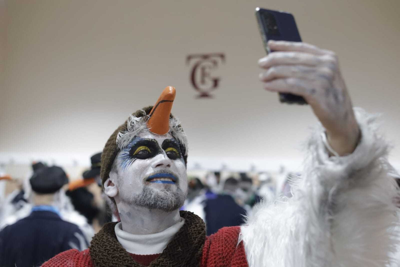 Coro Las del puerto en camerinos