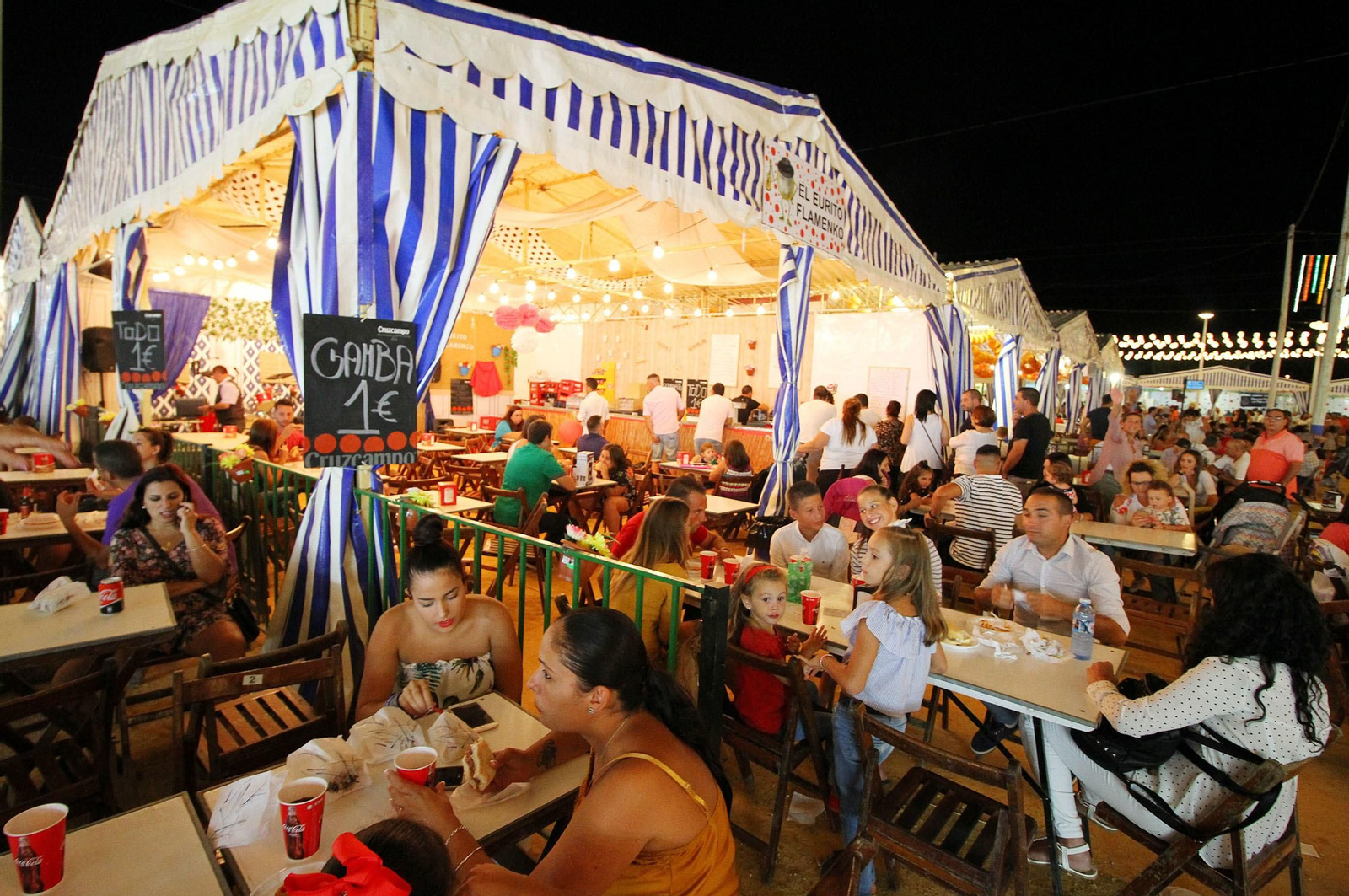 Imágenes de la inauguración oficial de las Fiestas Colombinas 2017.