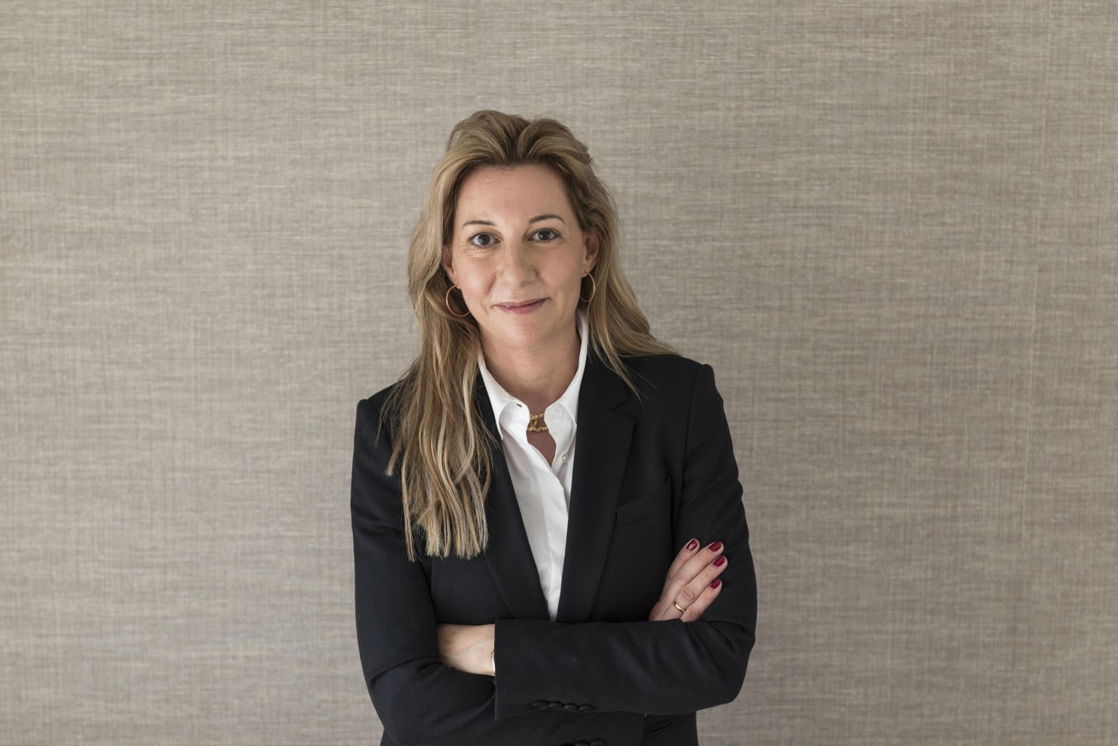 La escritora Eva García Sáenz de Urturi (Vitora, 1972).