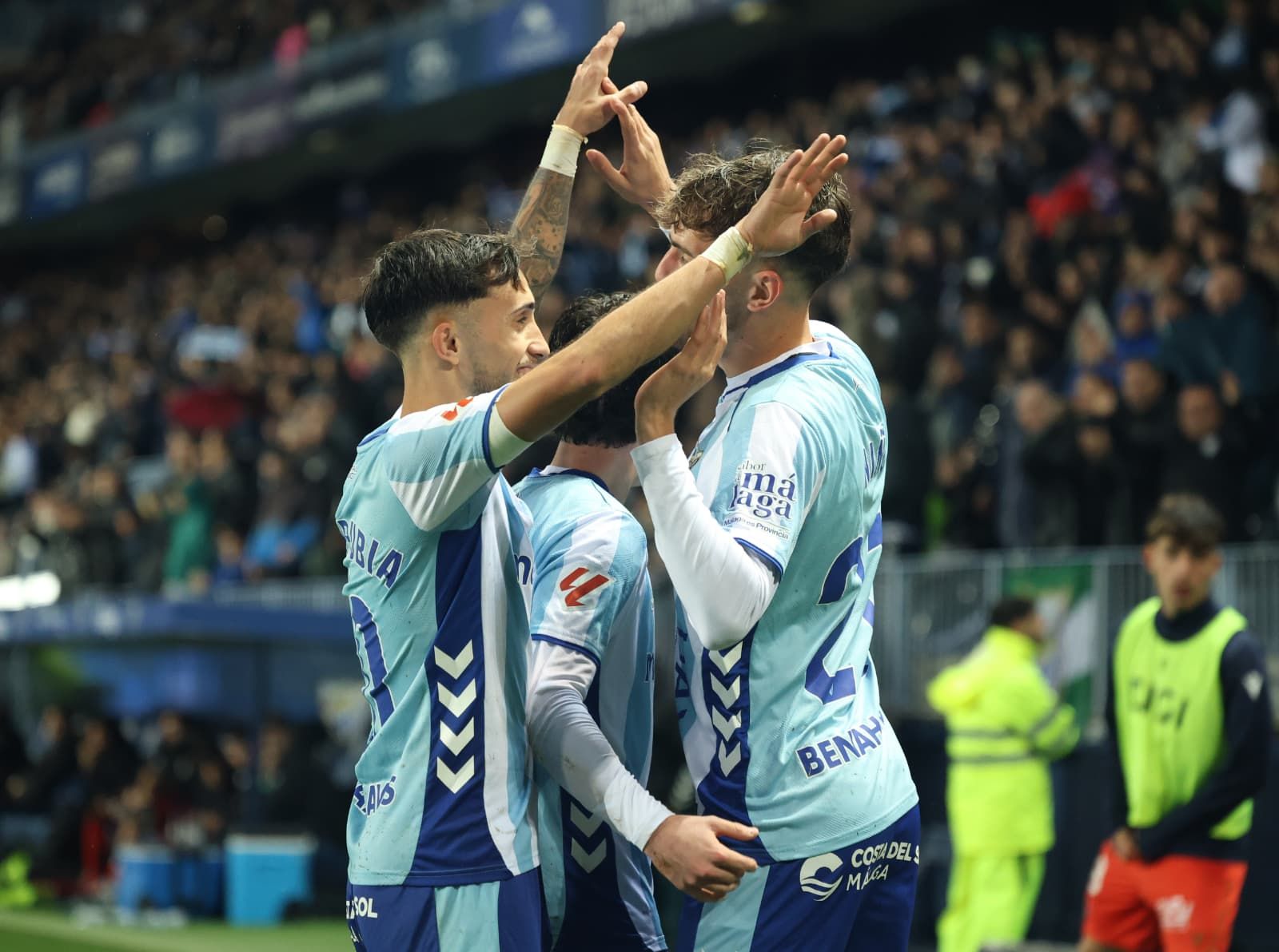 Las fotos del Málaga CF-Burgos