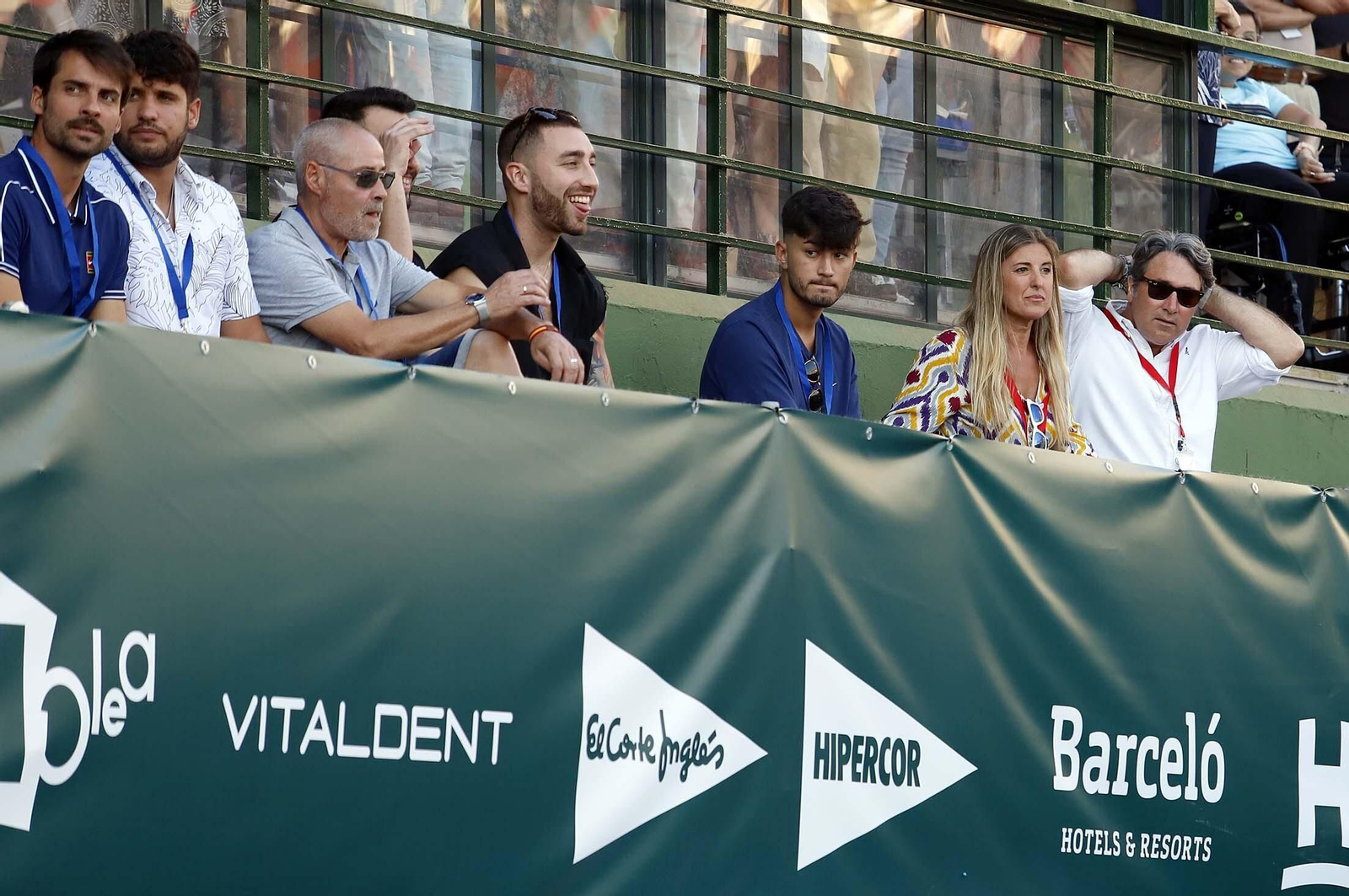 Imágenes del gran ambiente en la final de la 97 Copa del Rey de Tenis