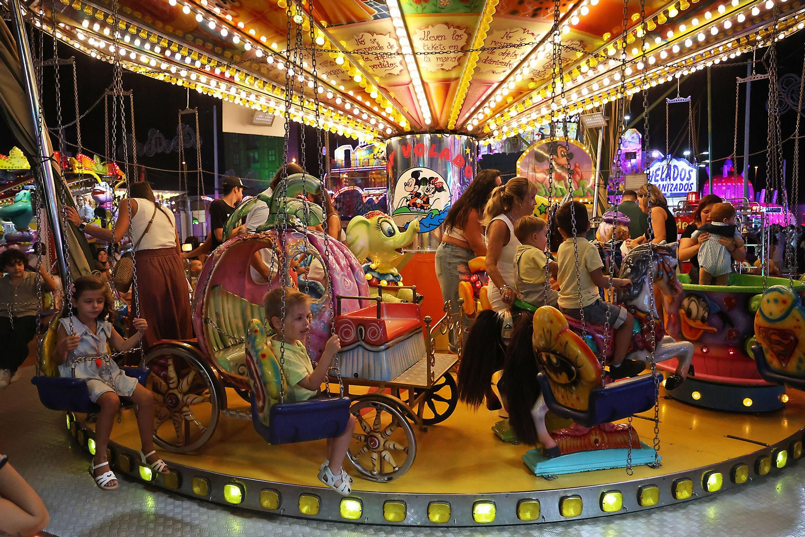Colombinas 2025: Imágenes del ambiente en las Fiestas Colombinas con el Día del Niño