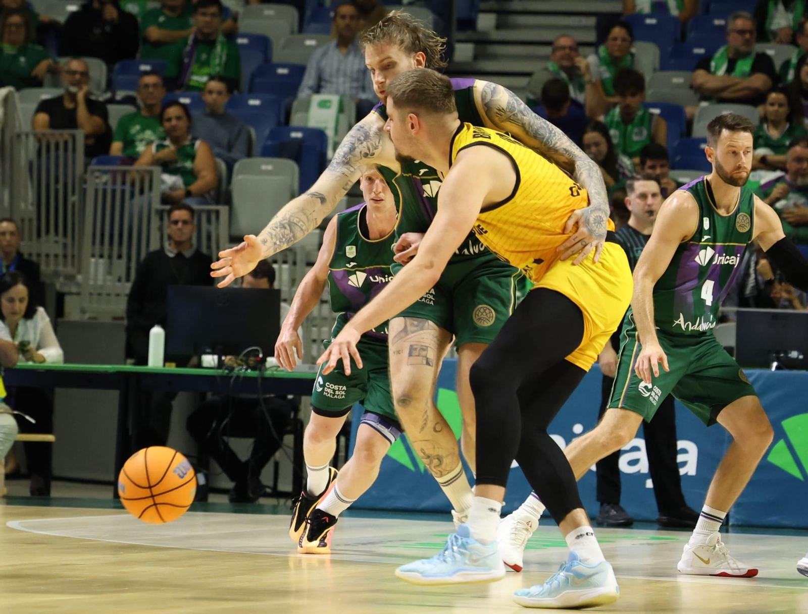 El Unicaja-Filou Oostende, en fotos
