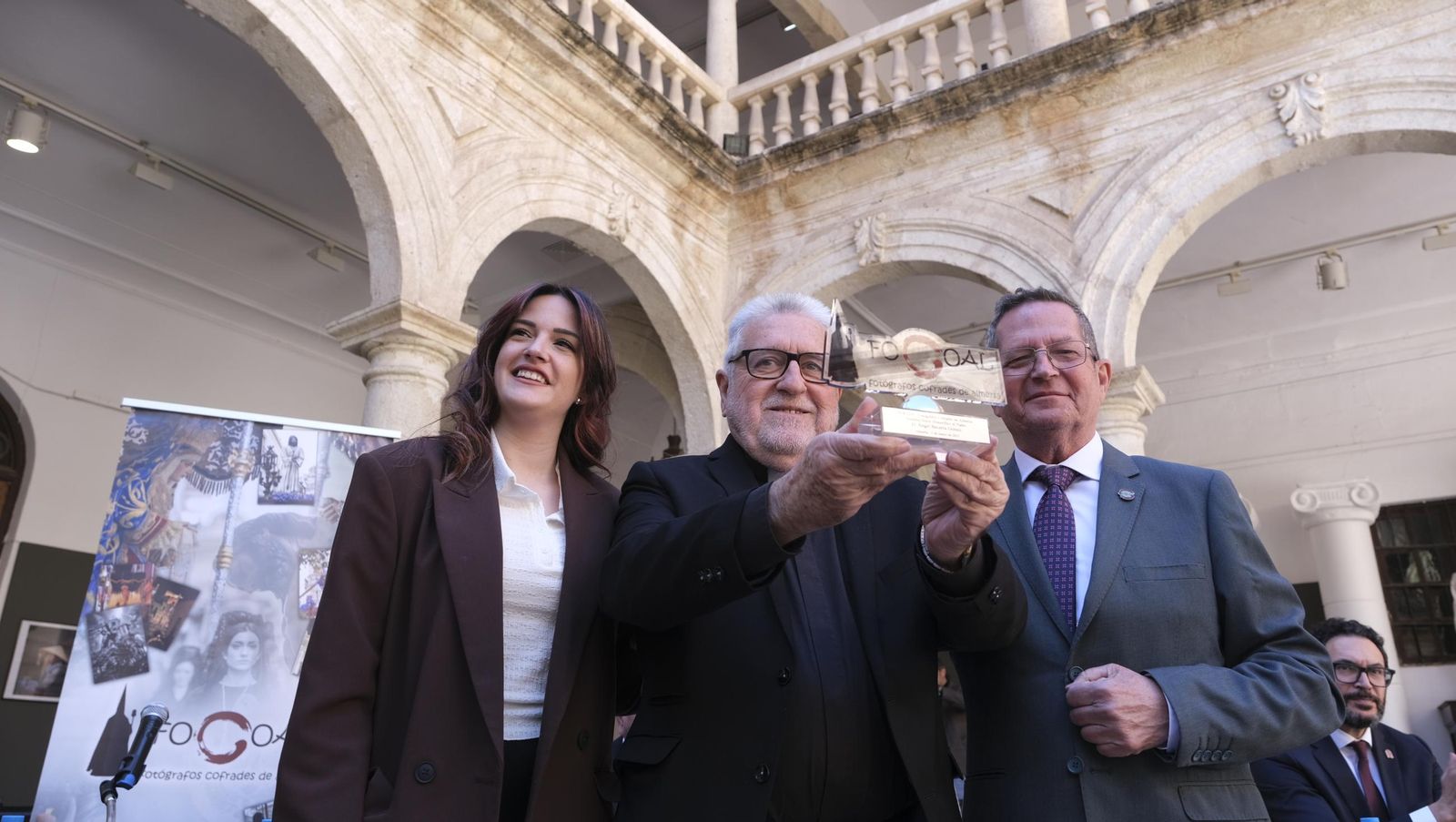 Imágenes de la presentación del cartel Semana Santa 2025 de FOCOAL