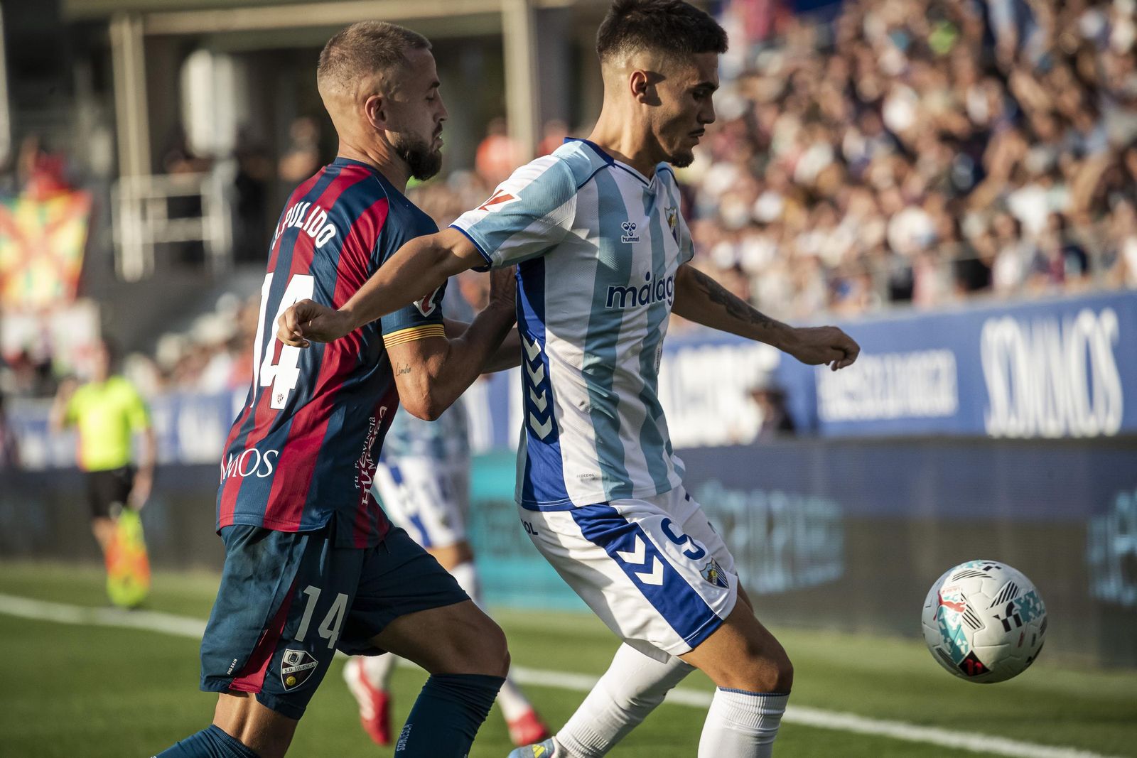 Las fotos del Huesca-Málaga CF