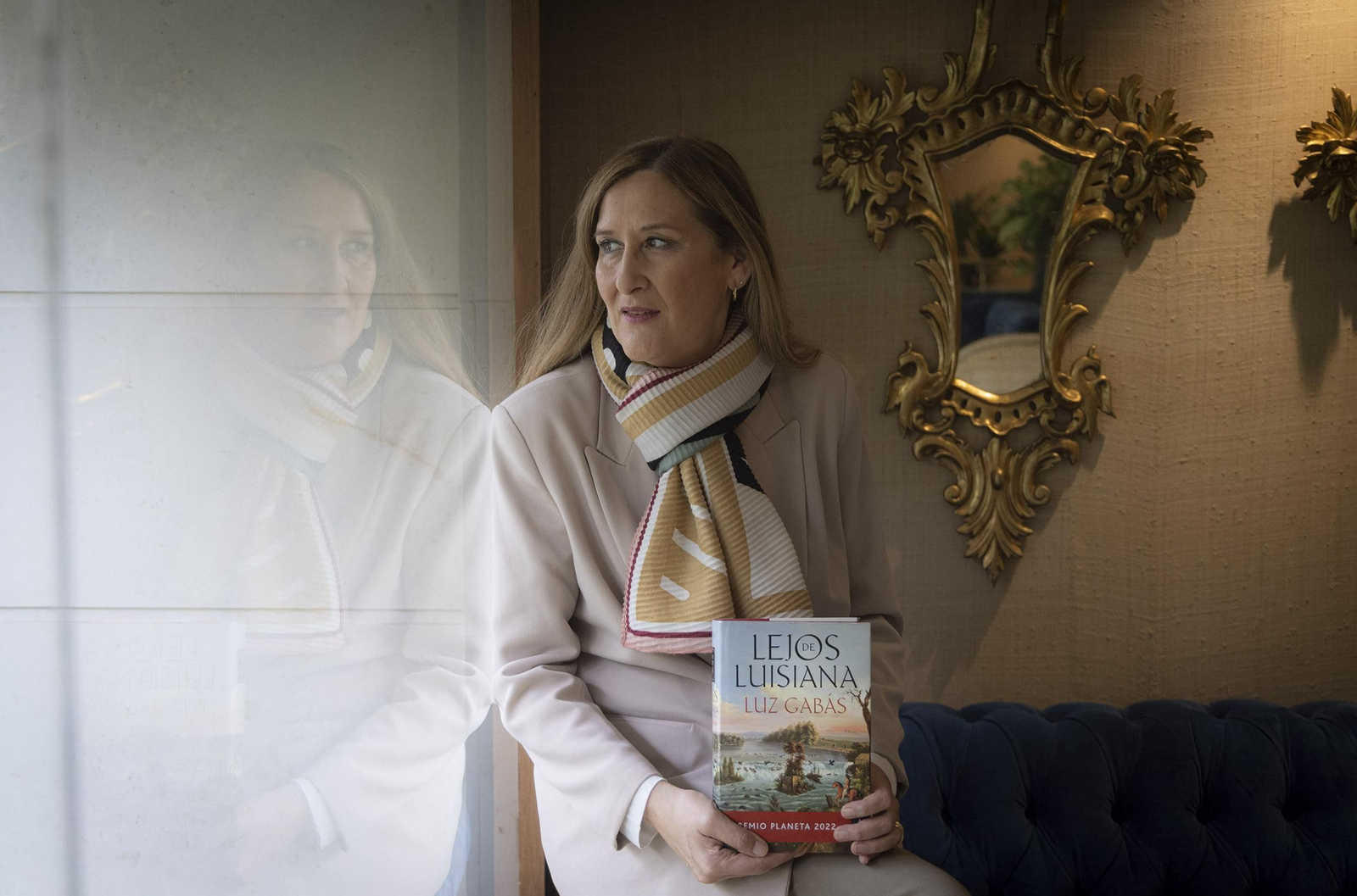 Luz Gabás, este lunes en Sevilla.