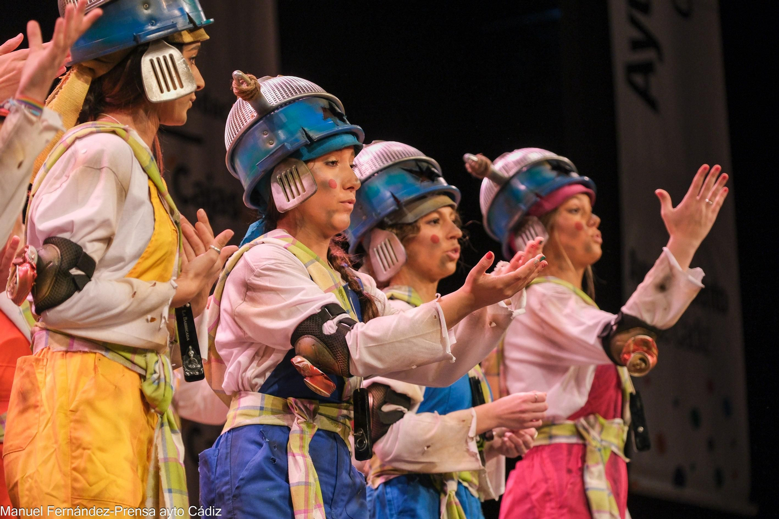 Comparsa 'La barricada'.