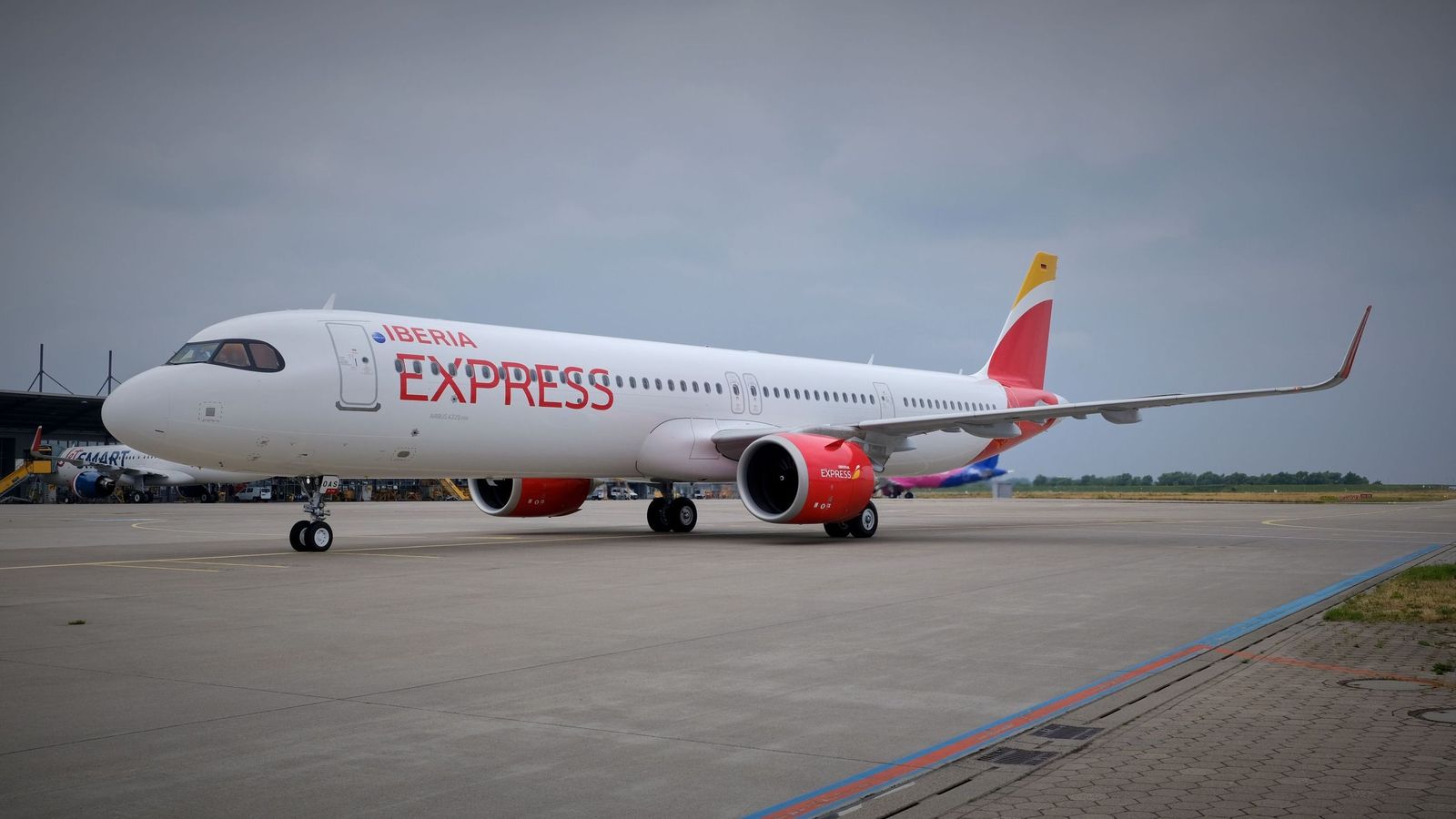 Un avión modelo A312neo de Iberia Express.