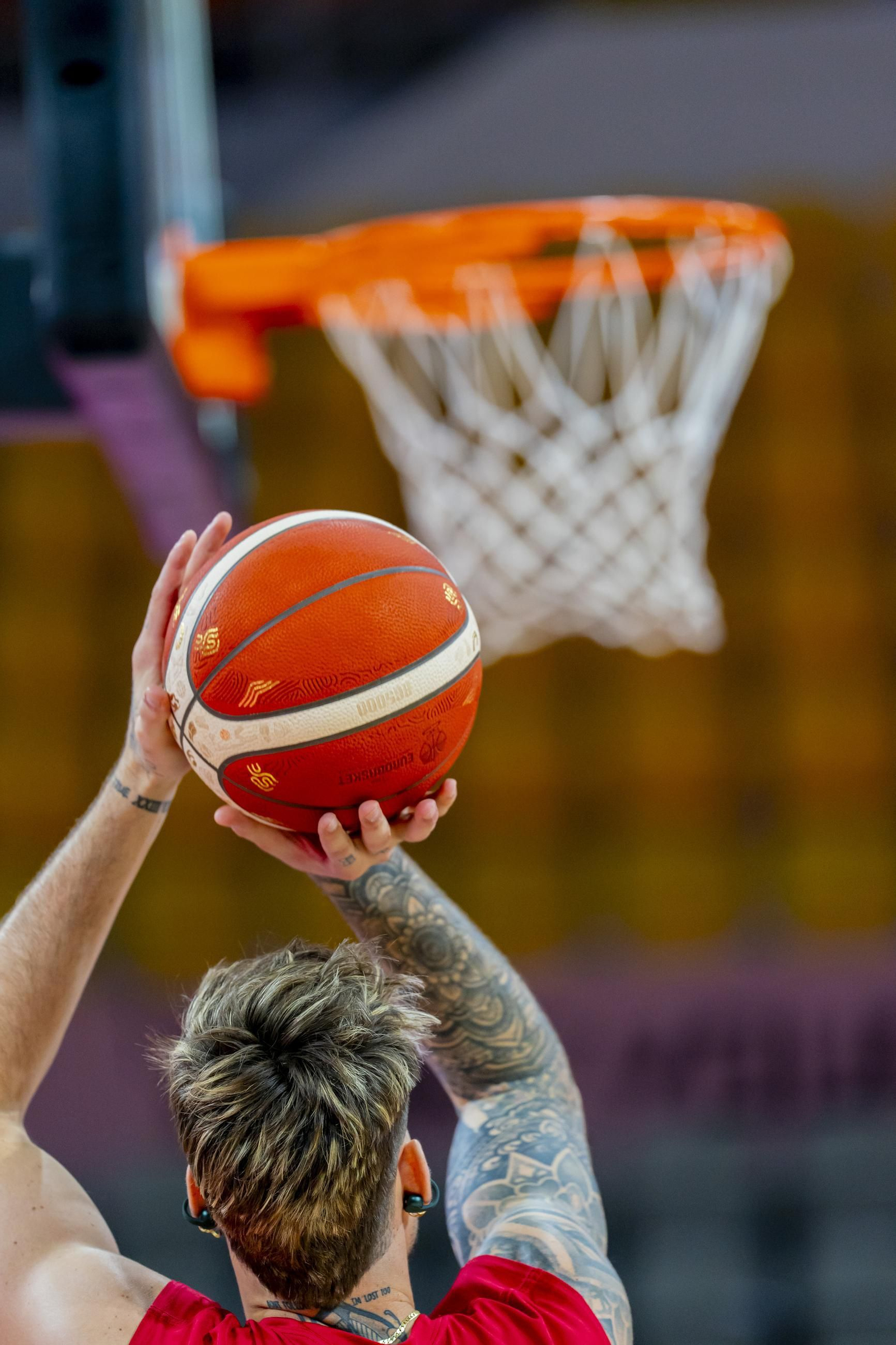 Las fotos del Georgia - España de baloncesto