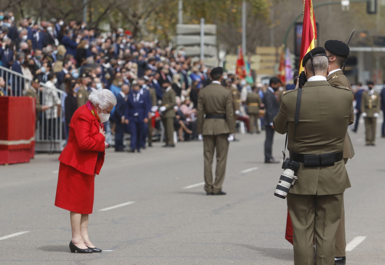 La jura de bandera civil en Córdoba, en imágenes