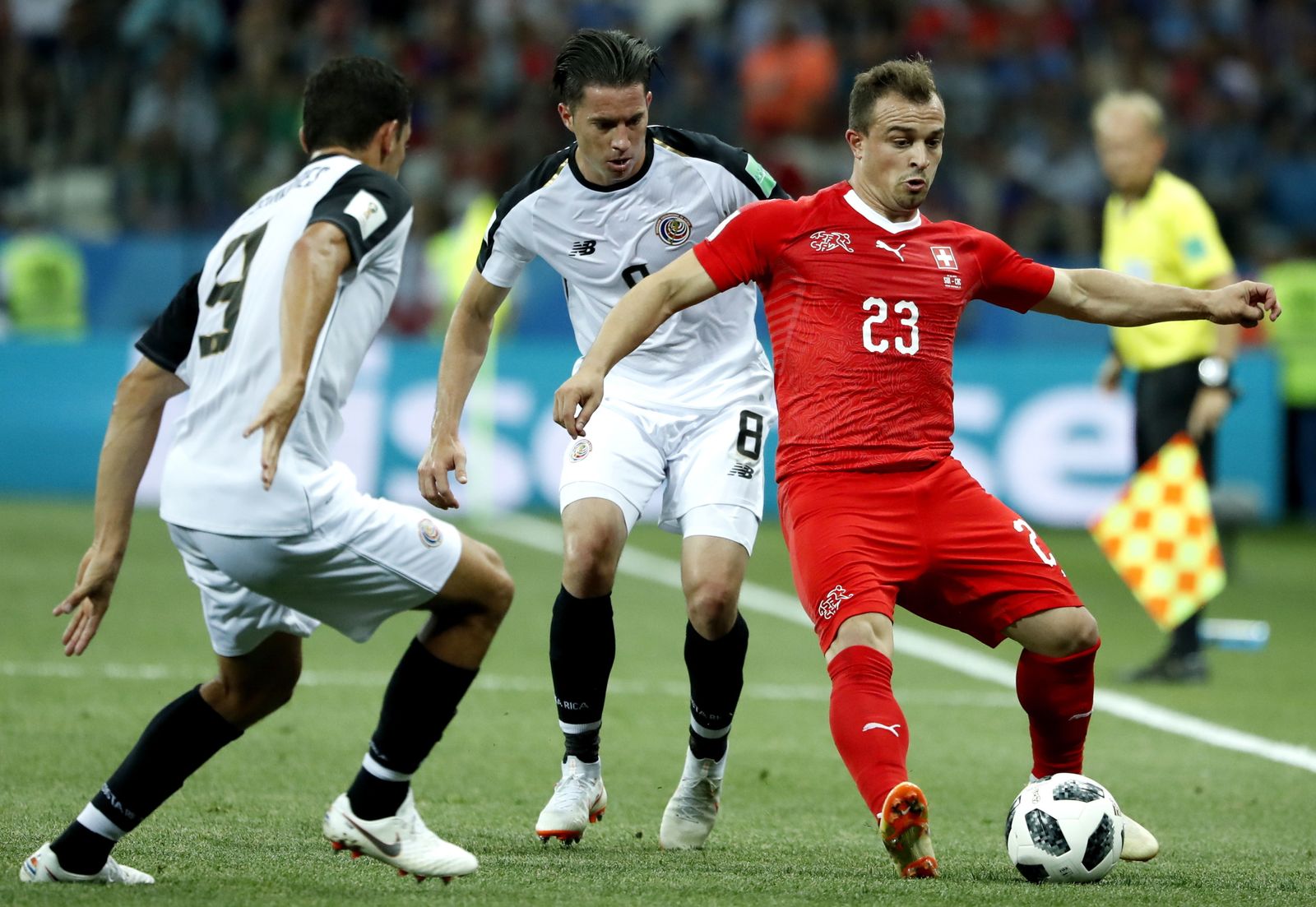 Las imágenes del Suiza-Costa Rica