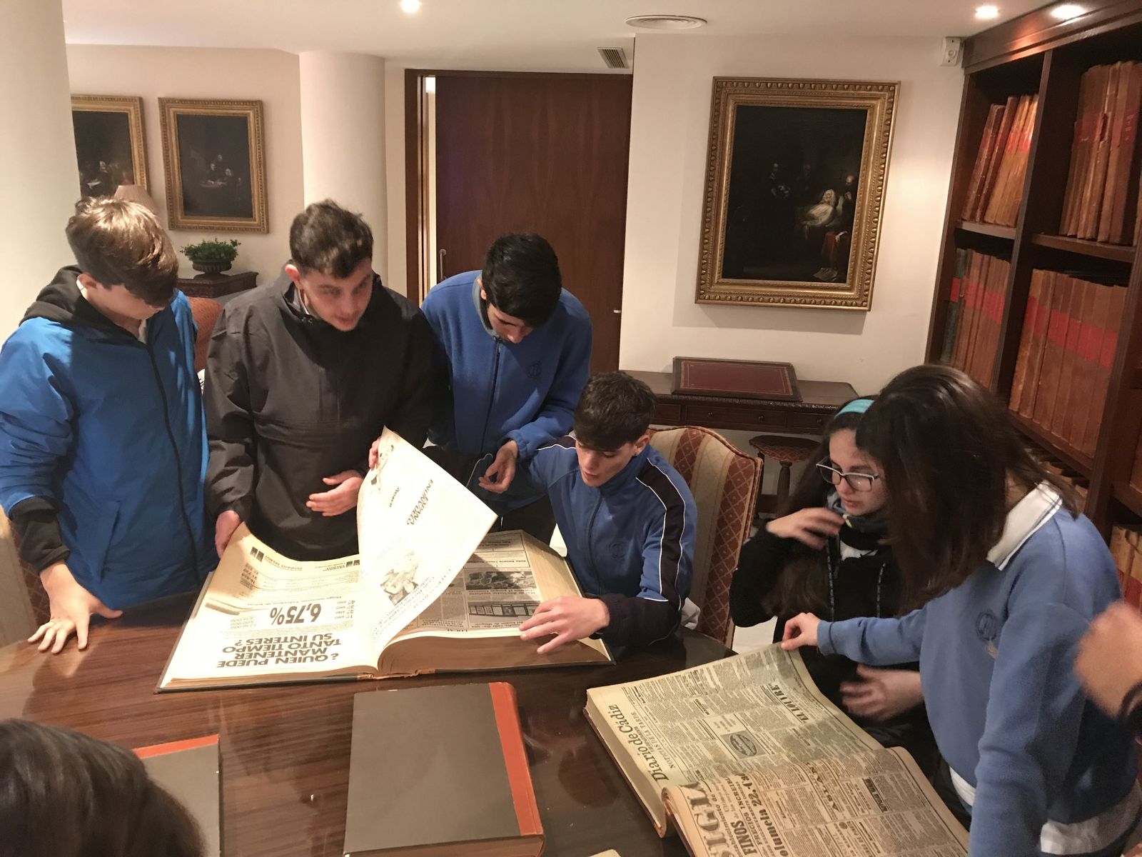 Visita del Colegio San Vicente de Paúl