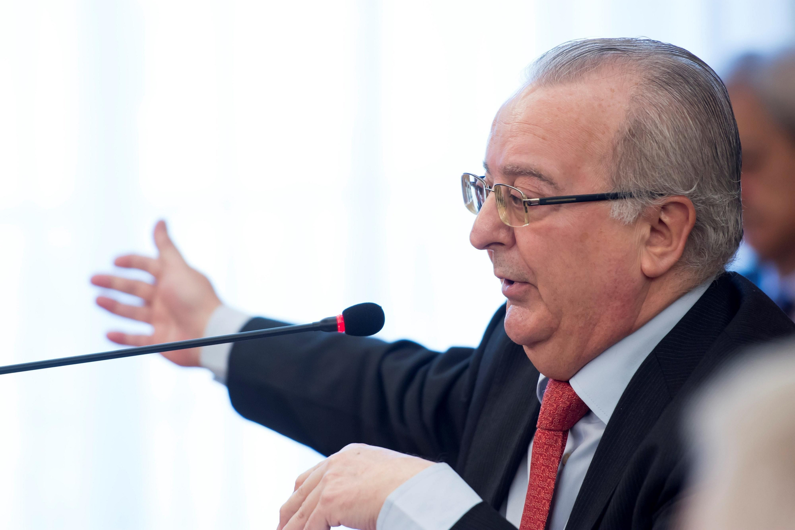 Antonio Fernández, en un momento de su declaración.