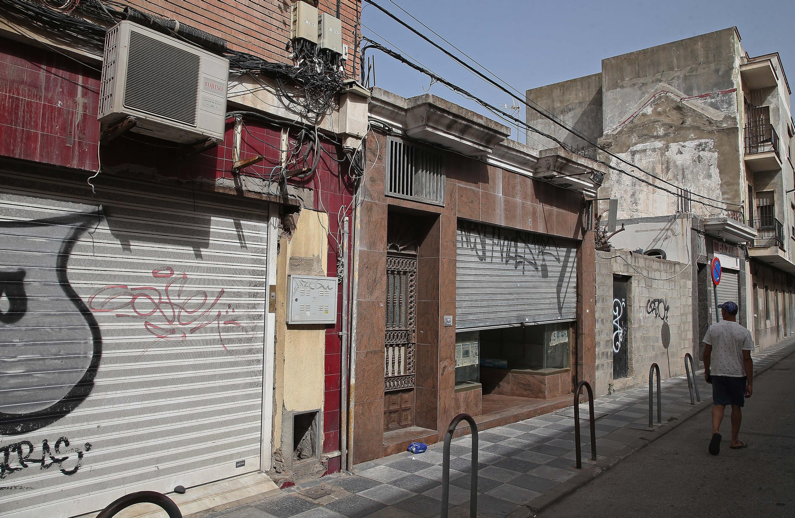 El barrio de La Caridad de Algeciras, en imágenes