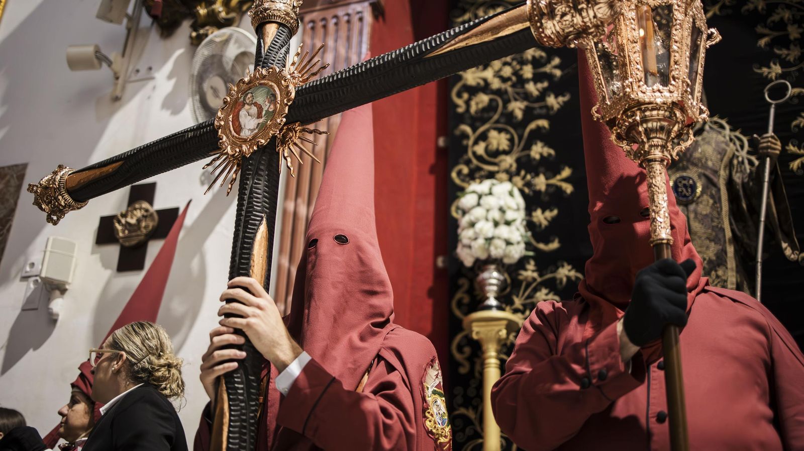La Hermandad de la Salvación, refugiada en la Iglesia de la Victoria