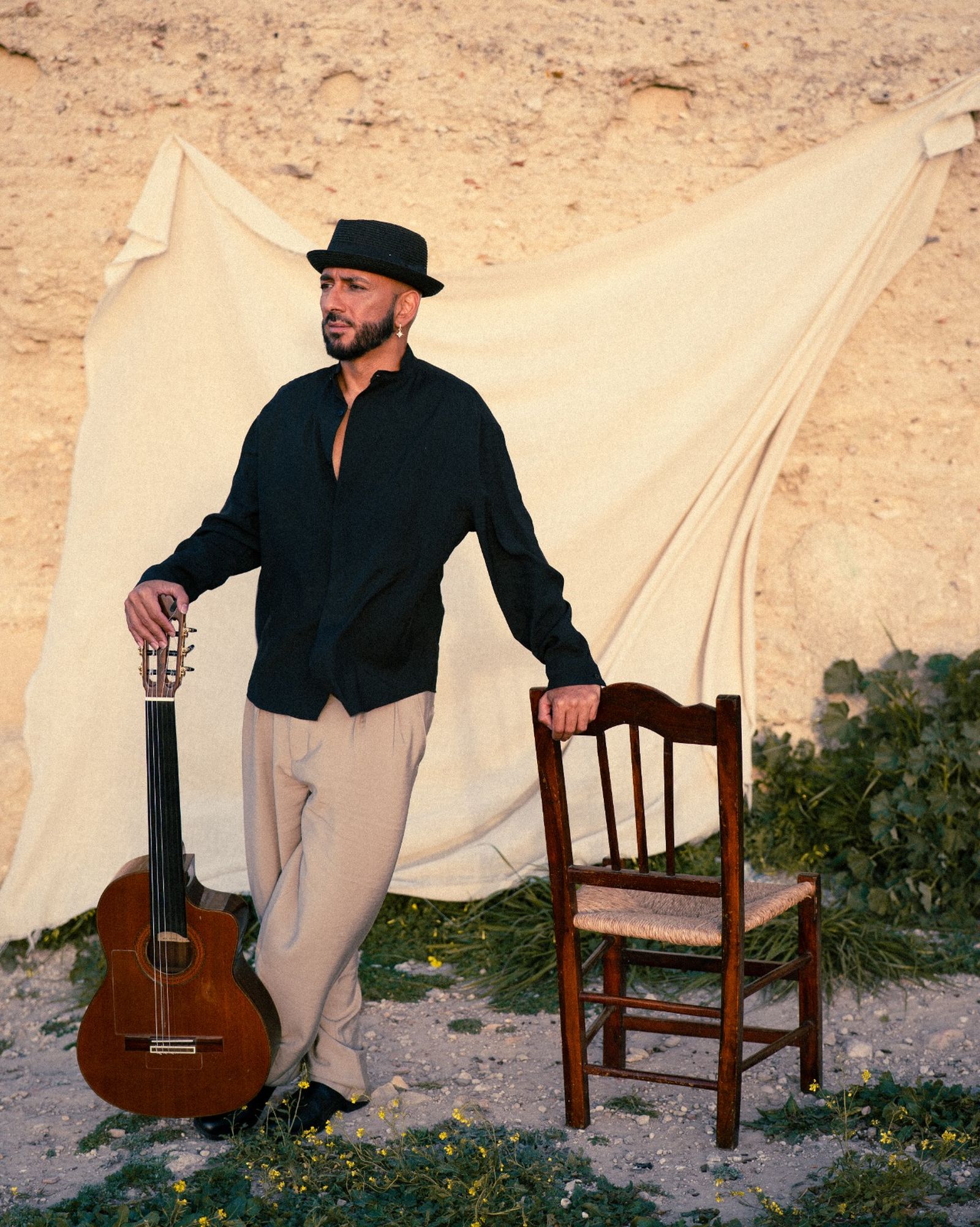 Rycardo en una imagen promocional de su espectáculo.