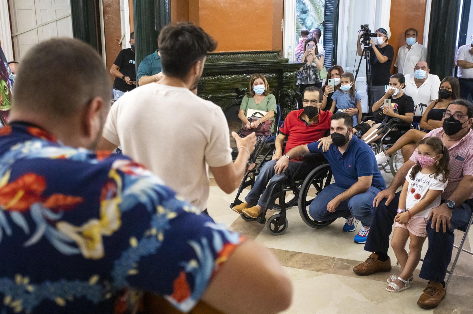 Imágenes del homenaje de la FOPAC a Antonio VIlla