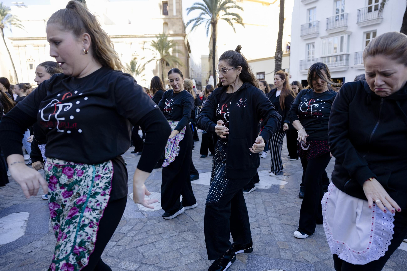 Búscate en las imágenes del flashmob del Día del Flamenco