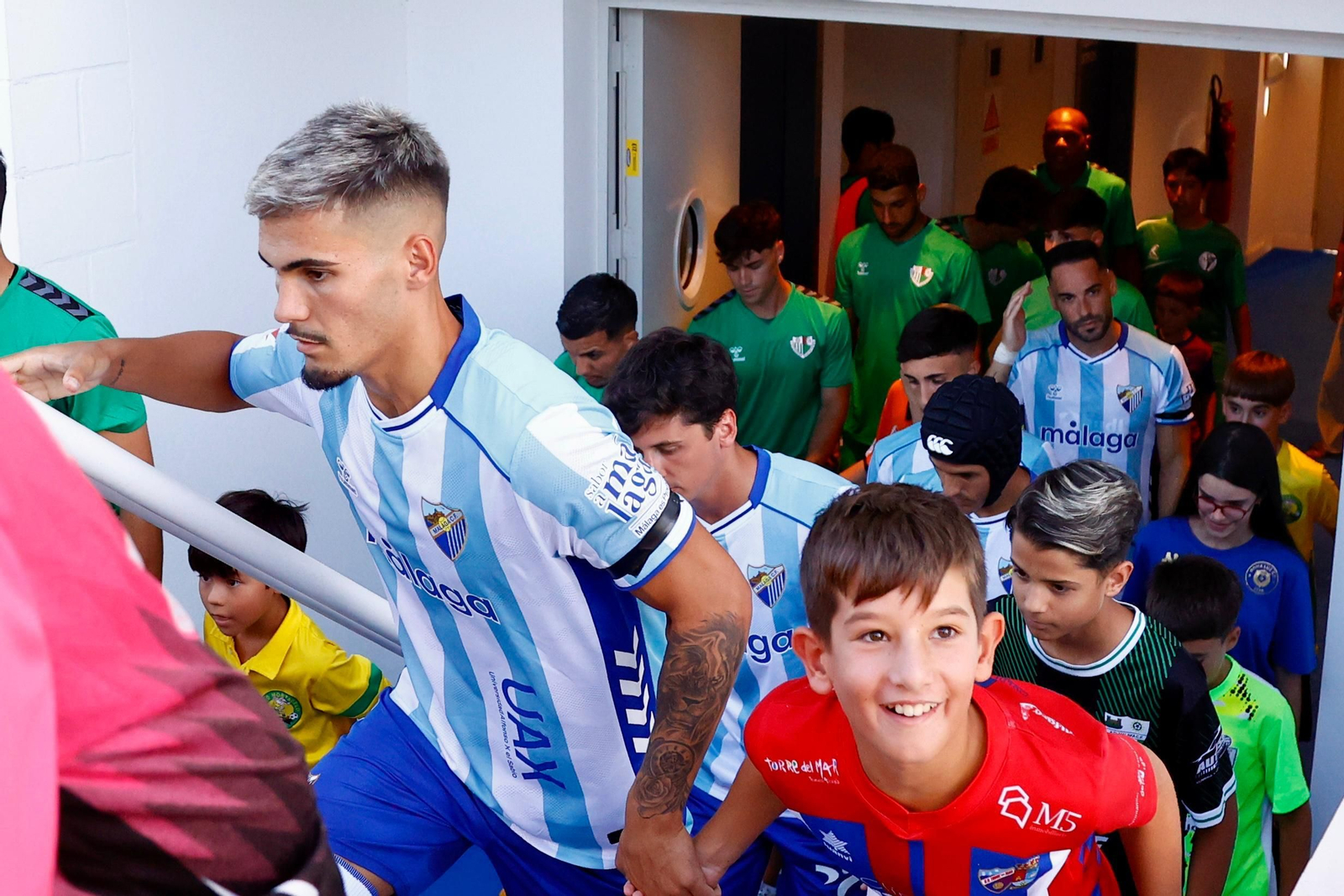 El Málaga CF- Antequera CF de pretemporada, en imágenes