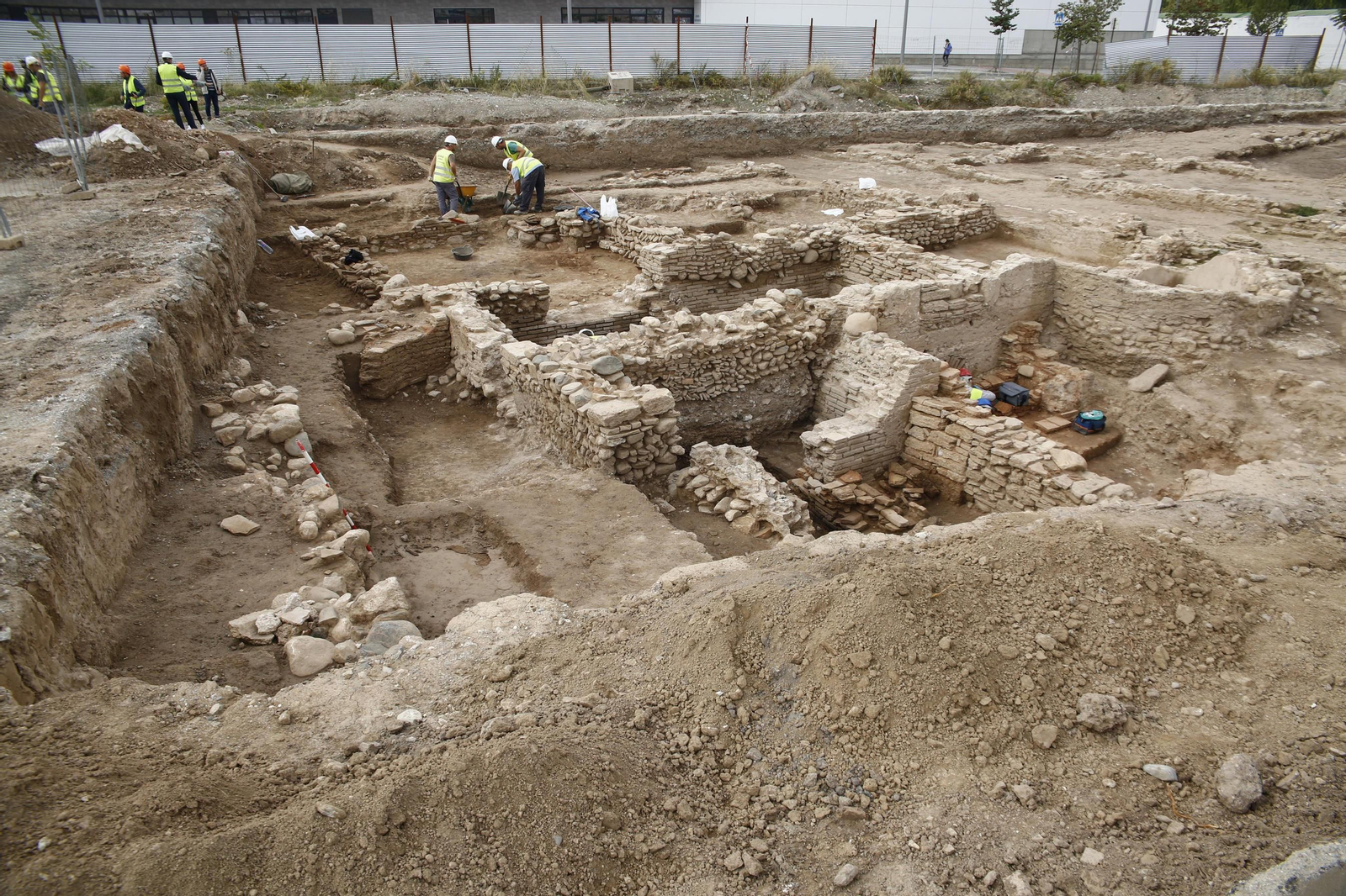 Las imágenes de las termas romanas  Los Mondragones