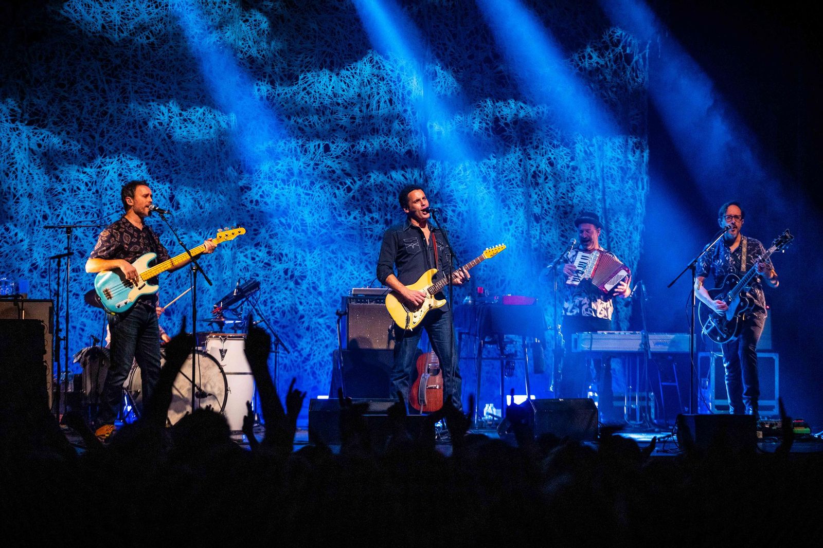 Espectacular concierto de Depedro en el Teatro de las Cortes de San Fernando
