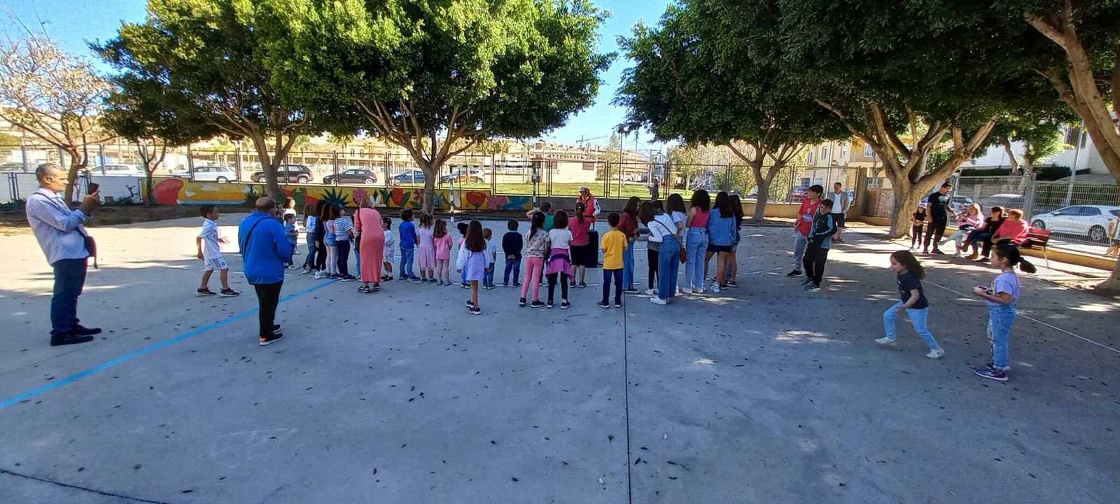 Fiesta de la Primavera en el CEIP Rafael Alberti para hacer del colegio un espacio cardioasegurado y cardiosaludable