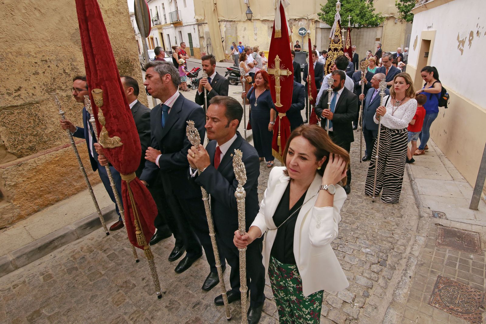 Imágenes de la procesión del Corpus de Minerva 2019