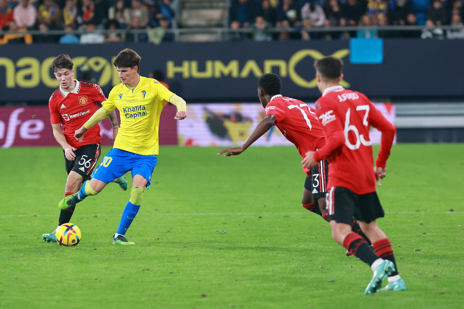 Las imágenes del Cádiz CF-Manchester United